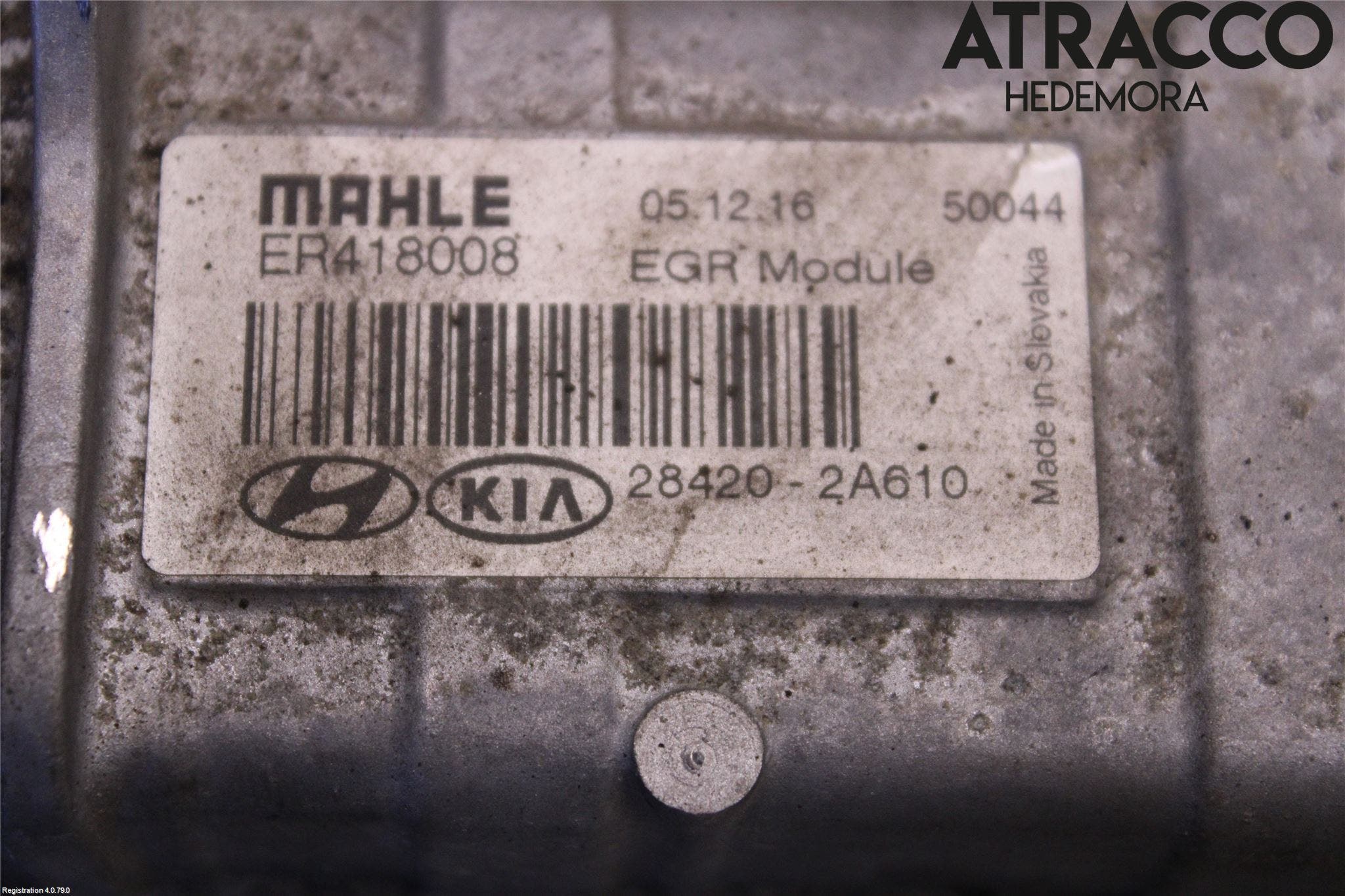 Kia CEED 12-18 Avgaskylare