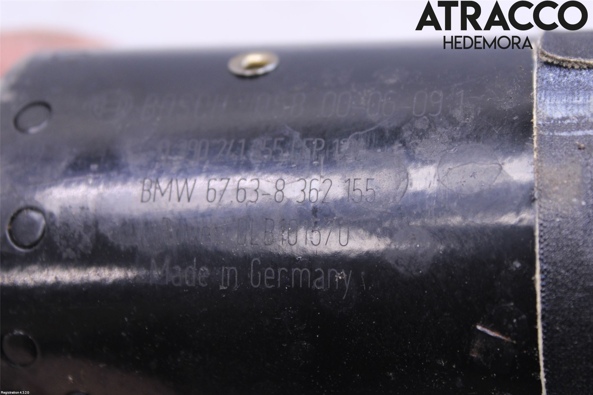 BMW 3 E46      98-05 Torkarmekanism Vindruta