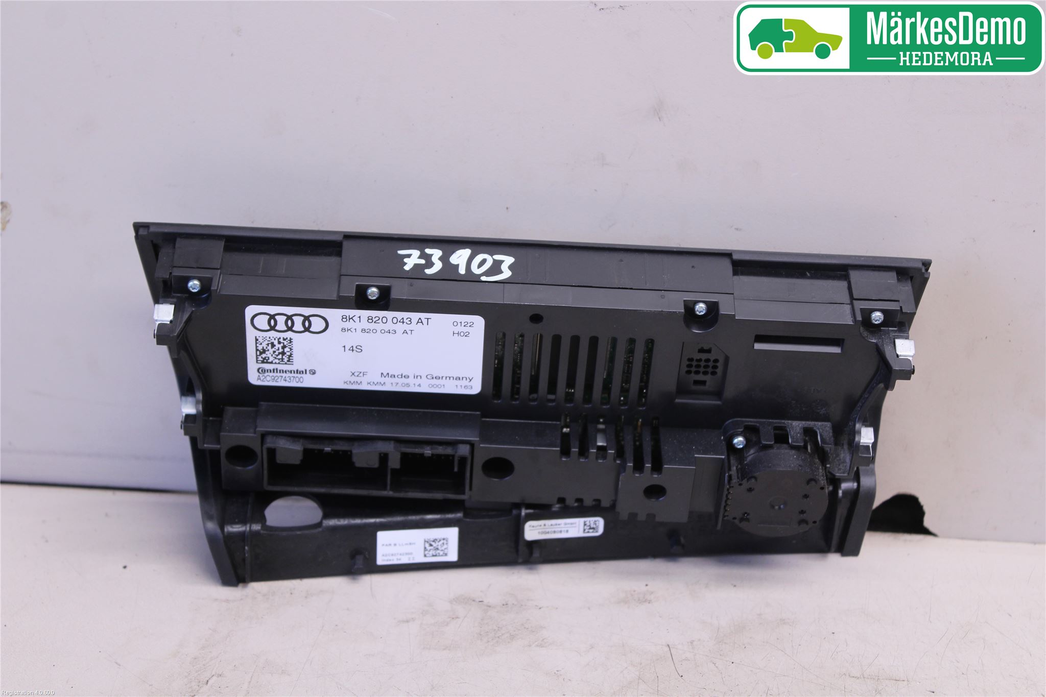 Audi Q5 09-16 Ac Styrenhet Ac Manöveren