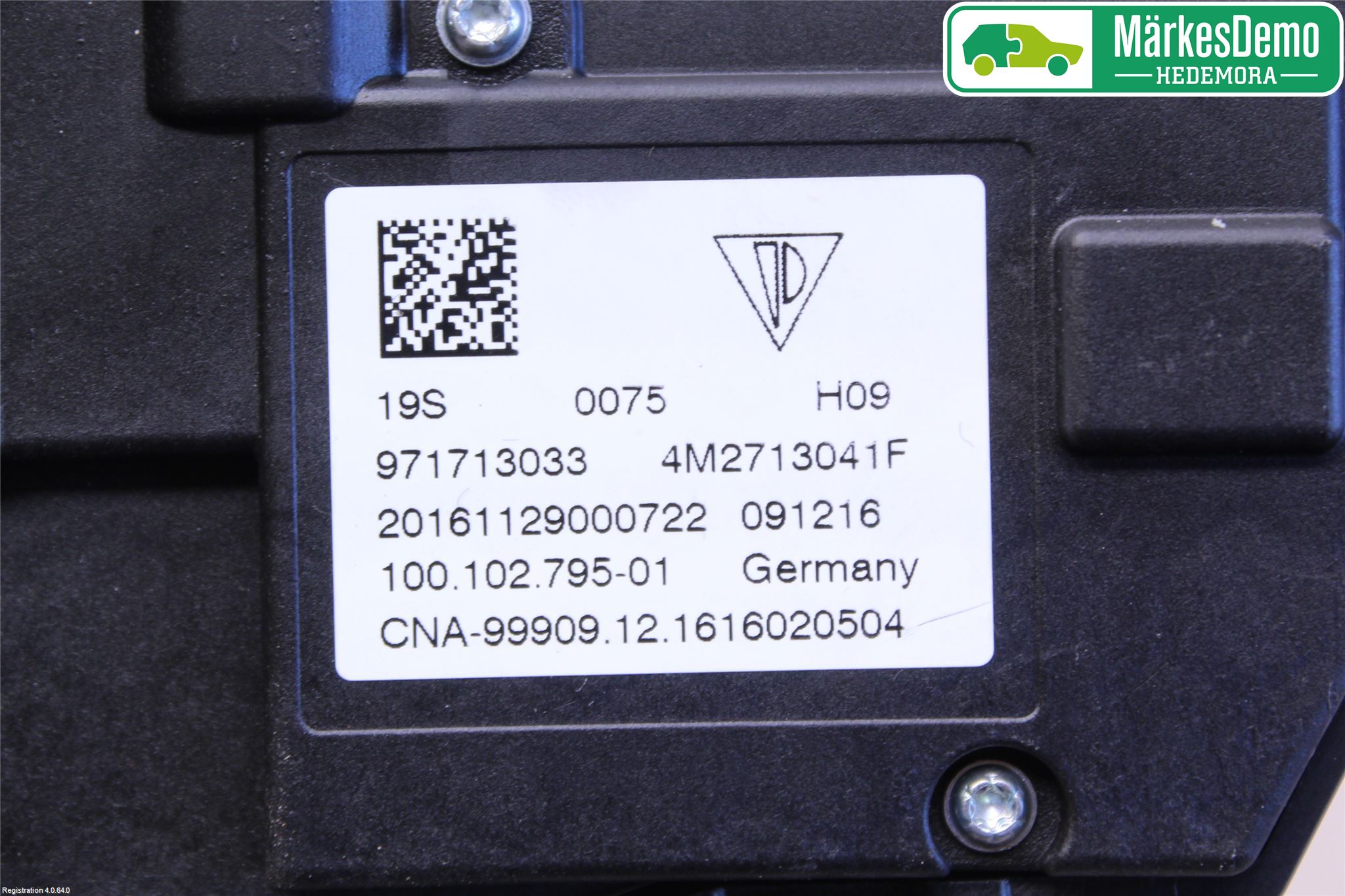 Porsche PANAMERA 09- Växelspak