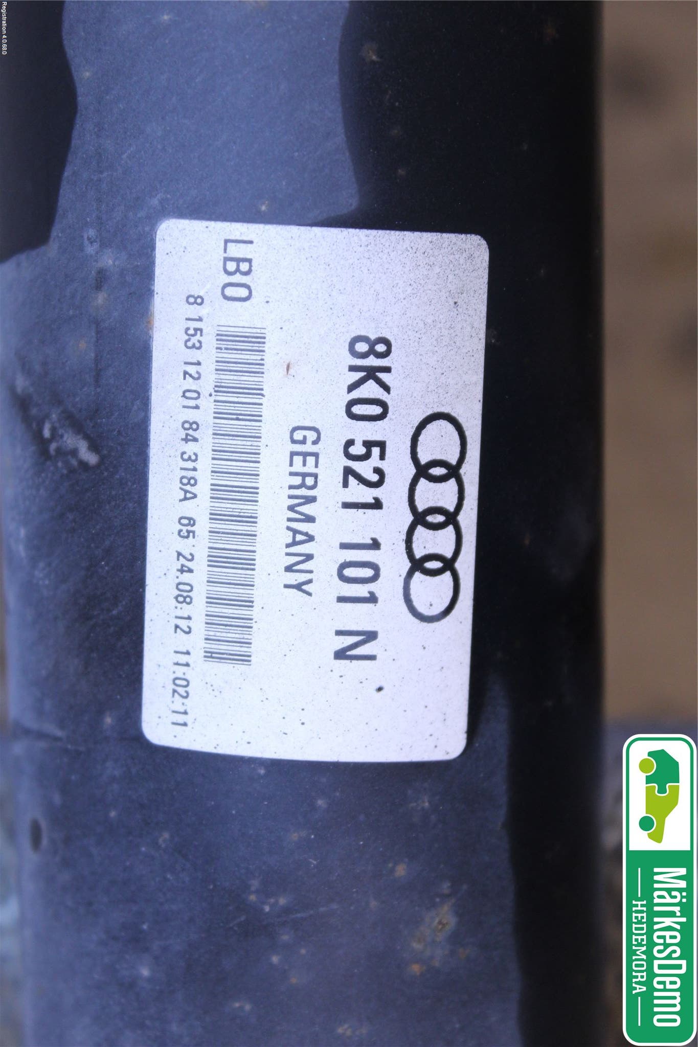 Audi A4 12-15 Mellanaxel Komp
