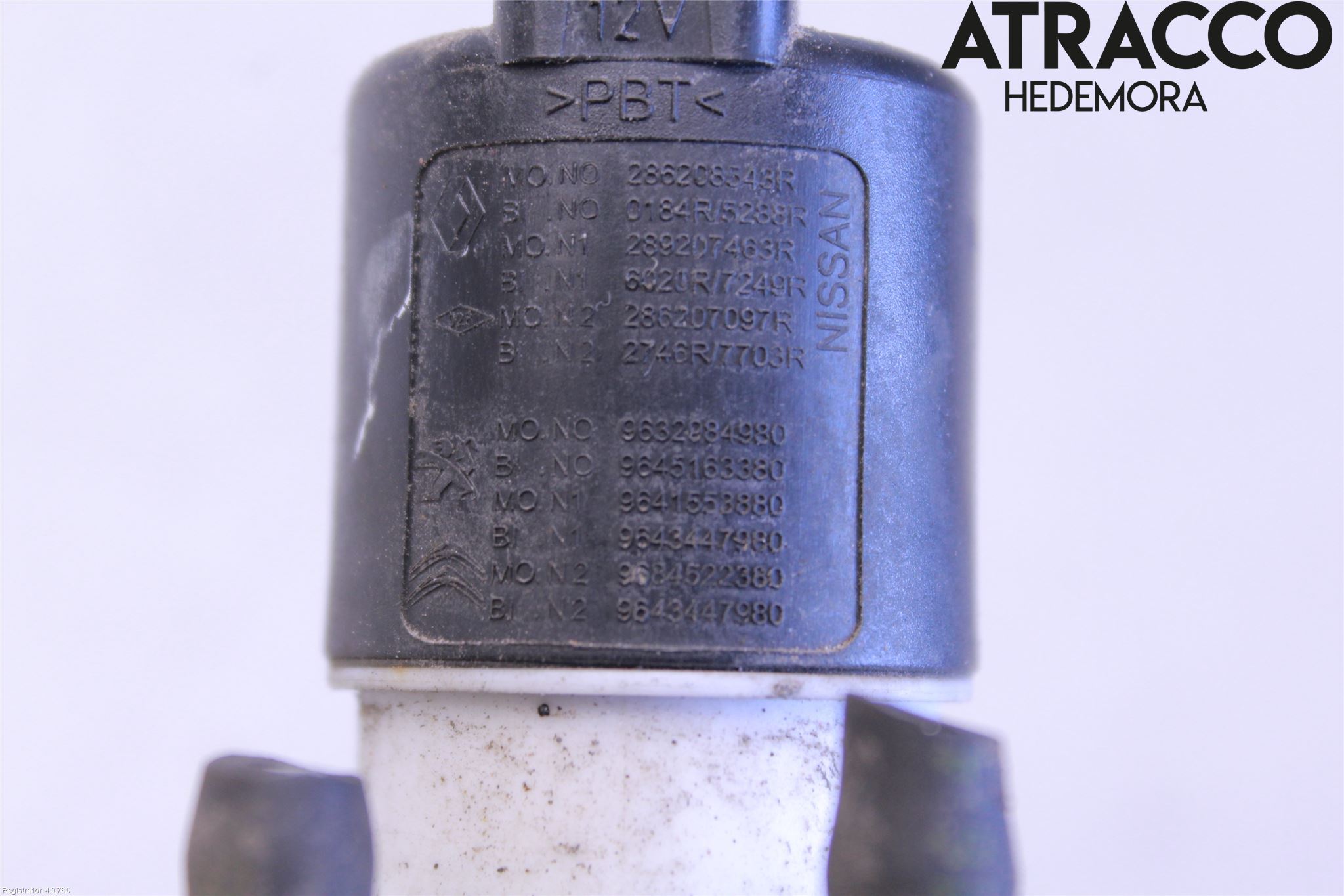 Renault ESPACE 15-23 Spolarpump Vindruta