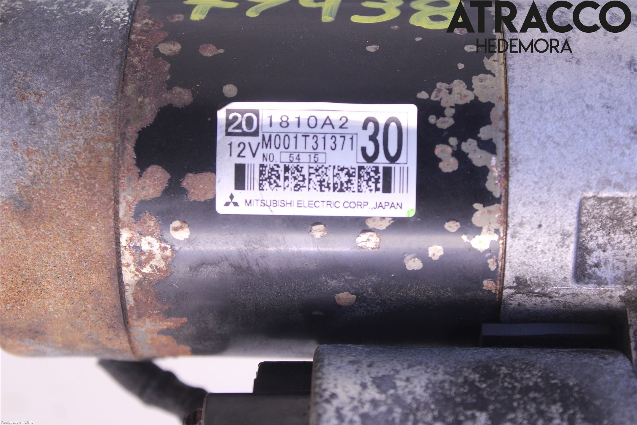 Mitsubishi ASX 10-22 Startmotor Diesel