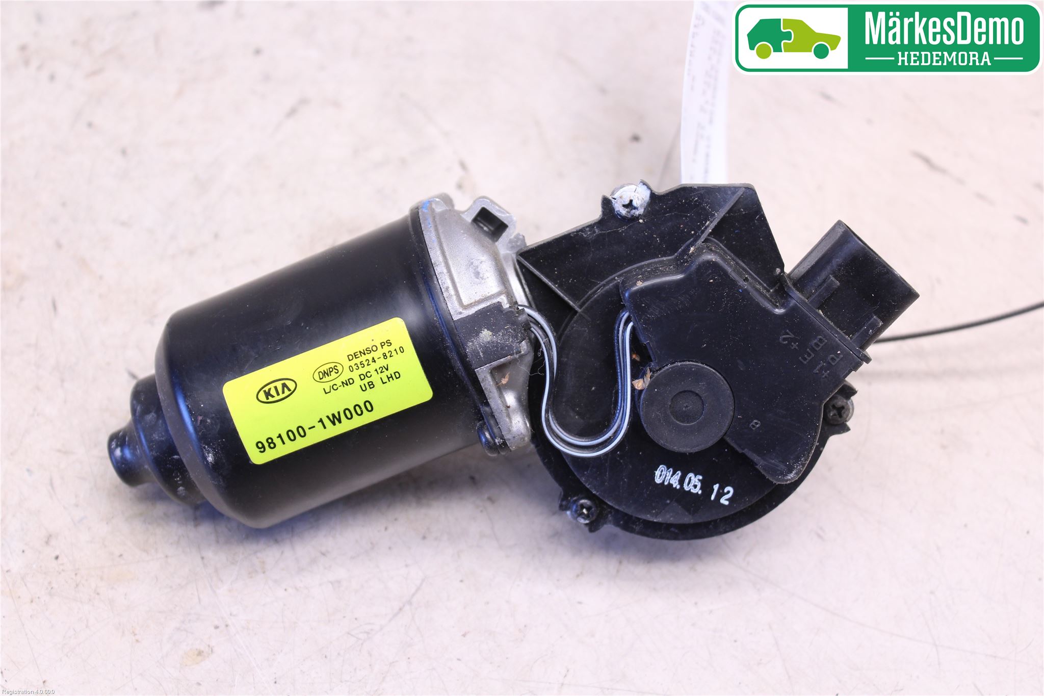 Kia RIO 12-16 Torkarmotor Vindruta