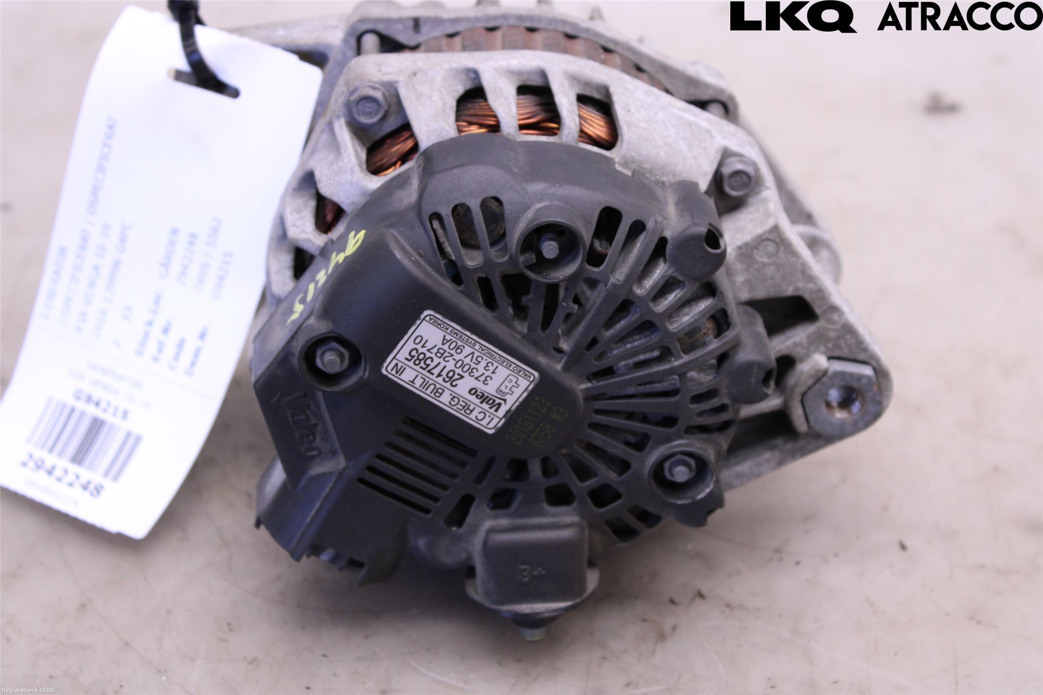 Kia VENGA 10-19 Generator