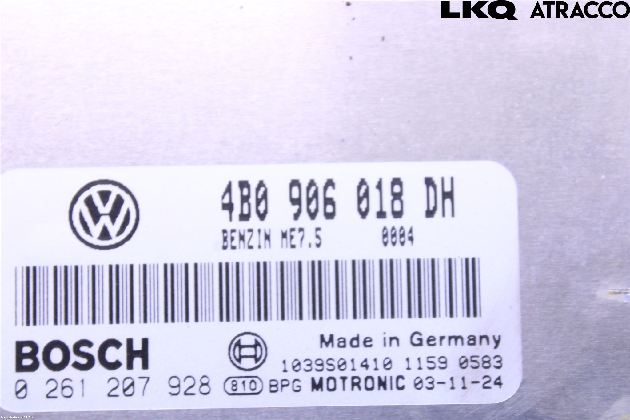 Volkswagen VW PASSAT 01-05 Styrenhet Insprut Bensin
