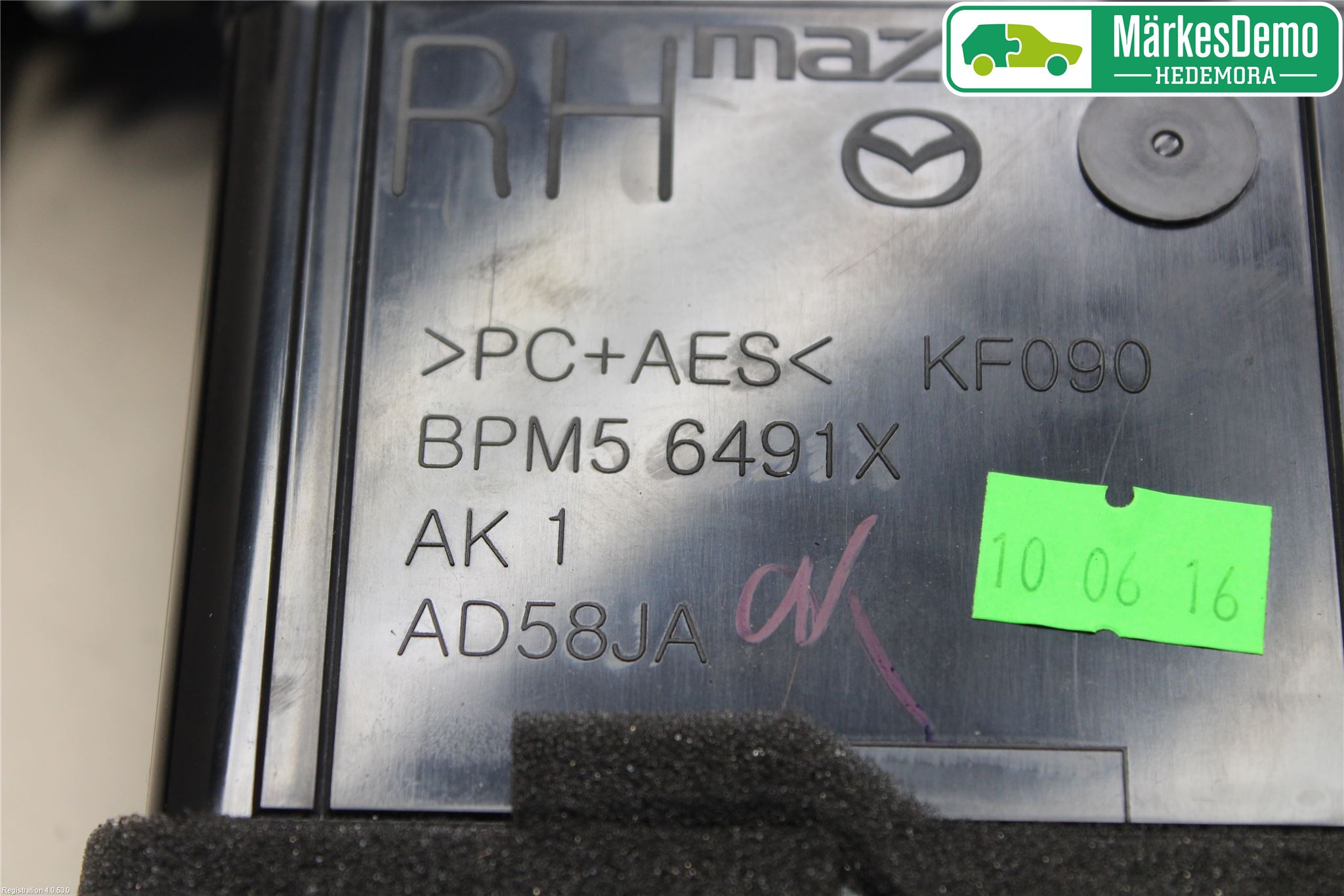 Mazda 3 III 14-19 Defrosterkanal-Munstycke