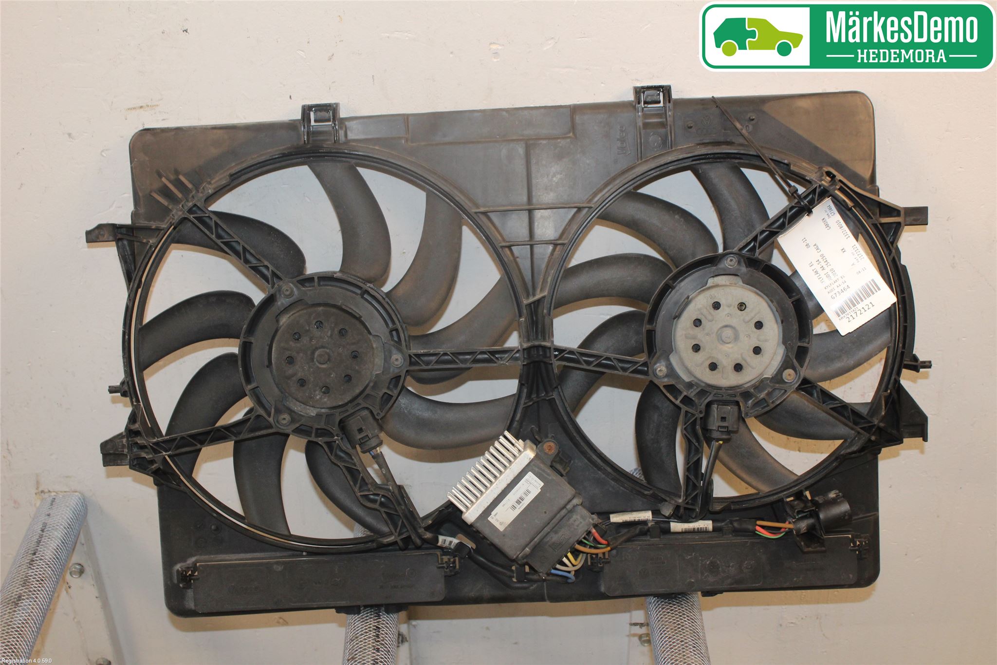 Audi A4/S4 08-11 Kylfläkt El