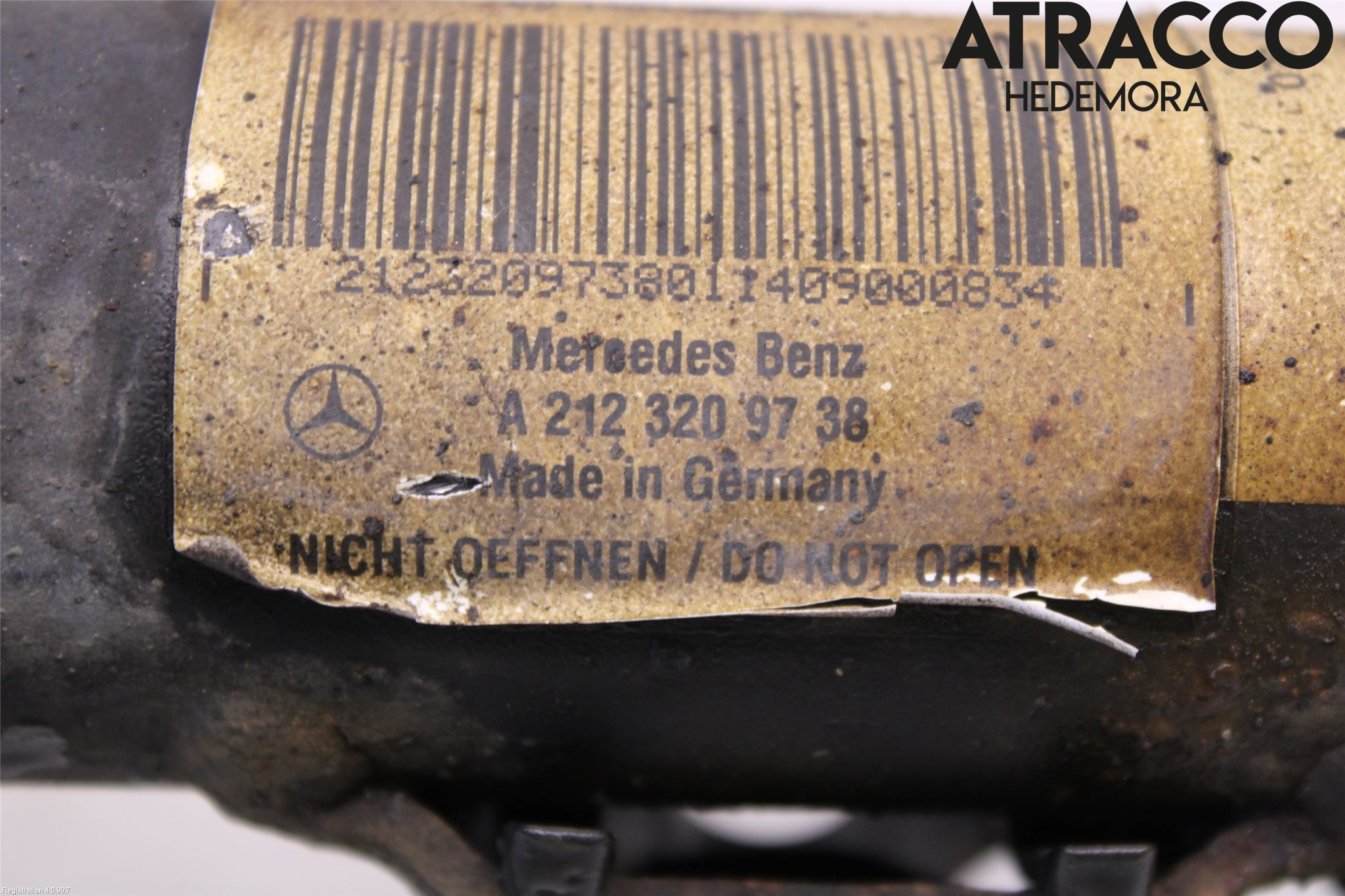 Mercedes-Benz MB E-KLASS (W212) 09-16 Fjäderben Fram Vänster