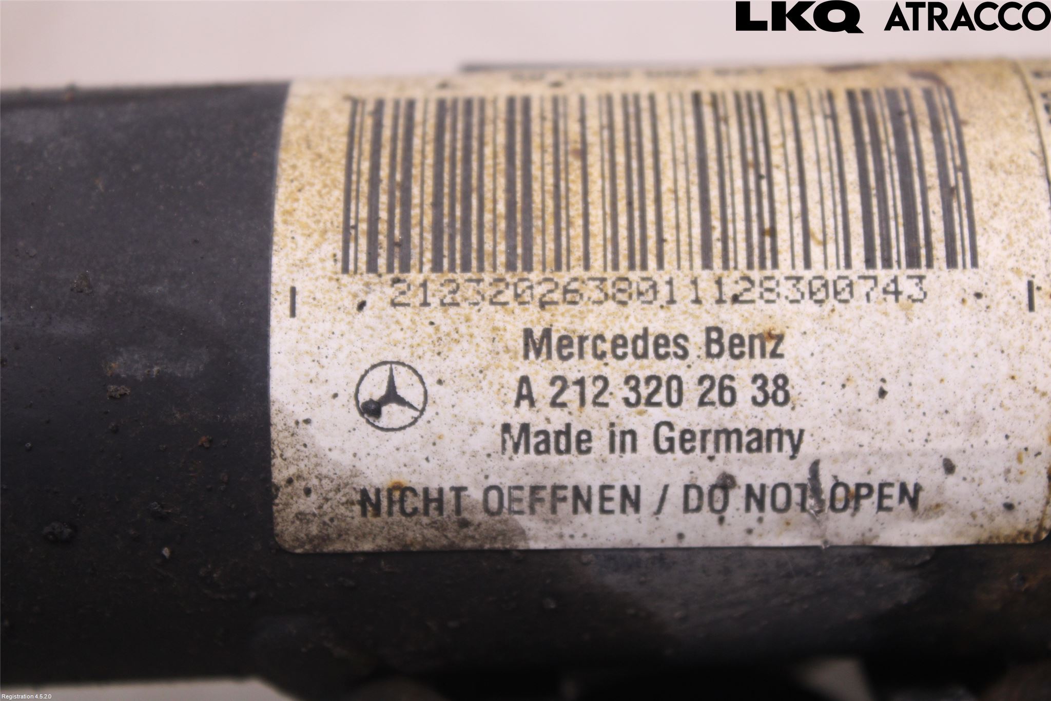 Mercedes-Benz MB E-KLASS (W212) 09-16 Fjäderben Fram Vänster
