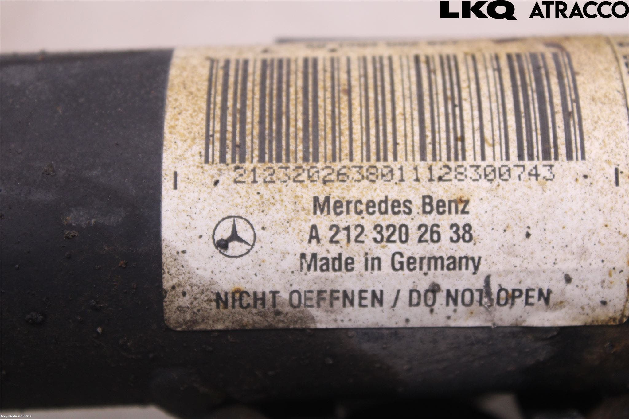 Mercedes-Benz MB E-KLASS (W212) 09-16 Fjäderben Fram Vänster