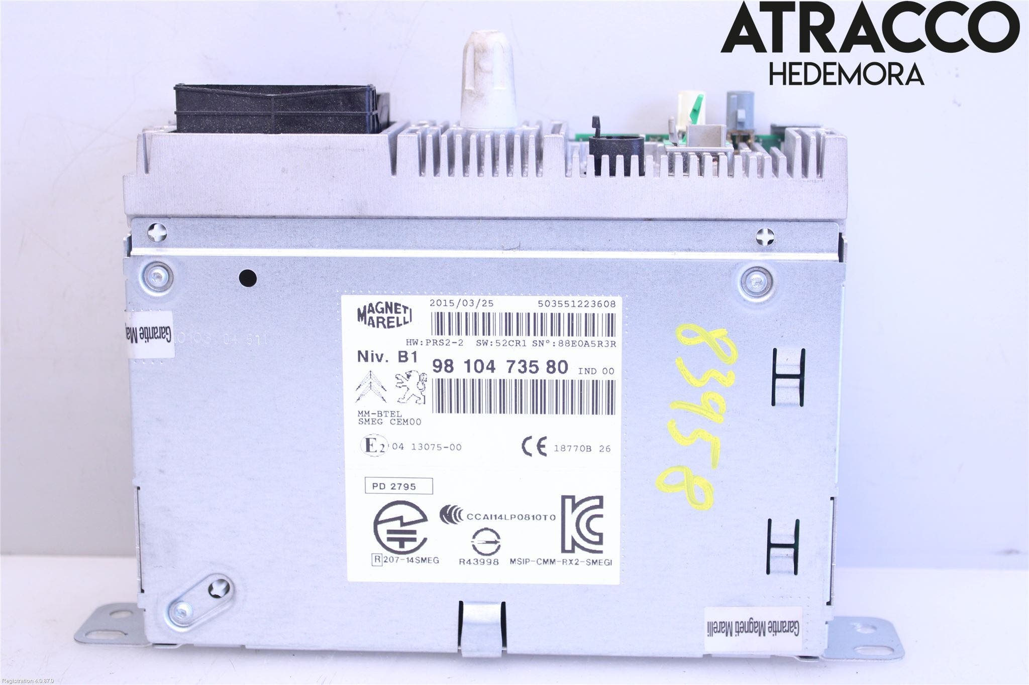 Citroen C4 CACTUS 14-20 Cd Radio - Multimediapanel