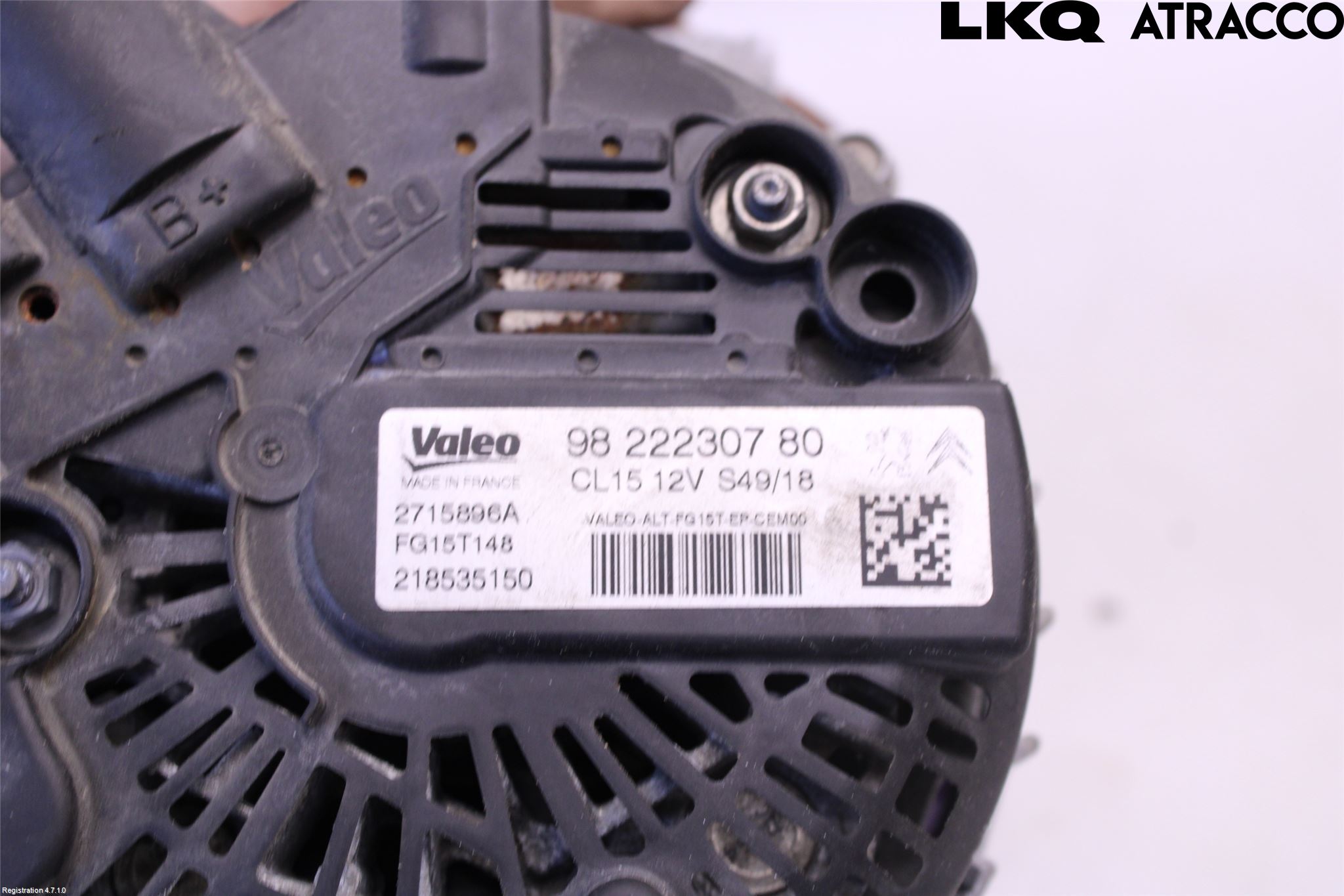 Citroen DS 7 CROSSBACK 19-23 Generator