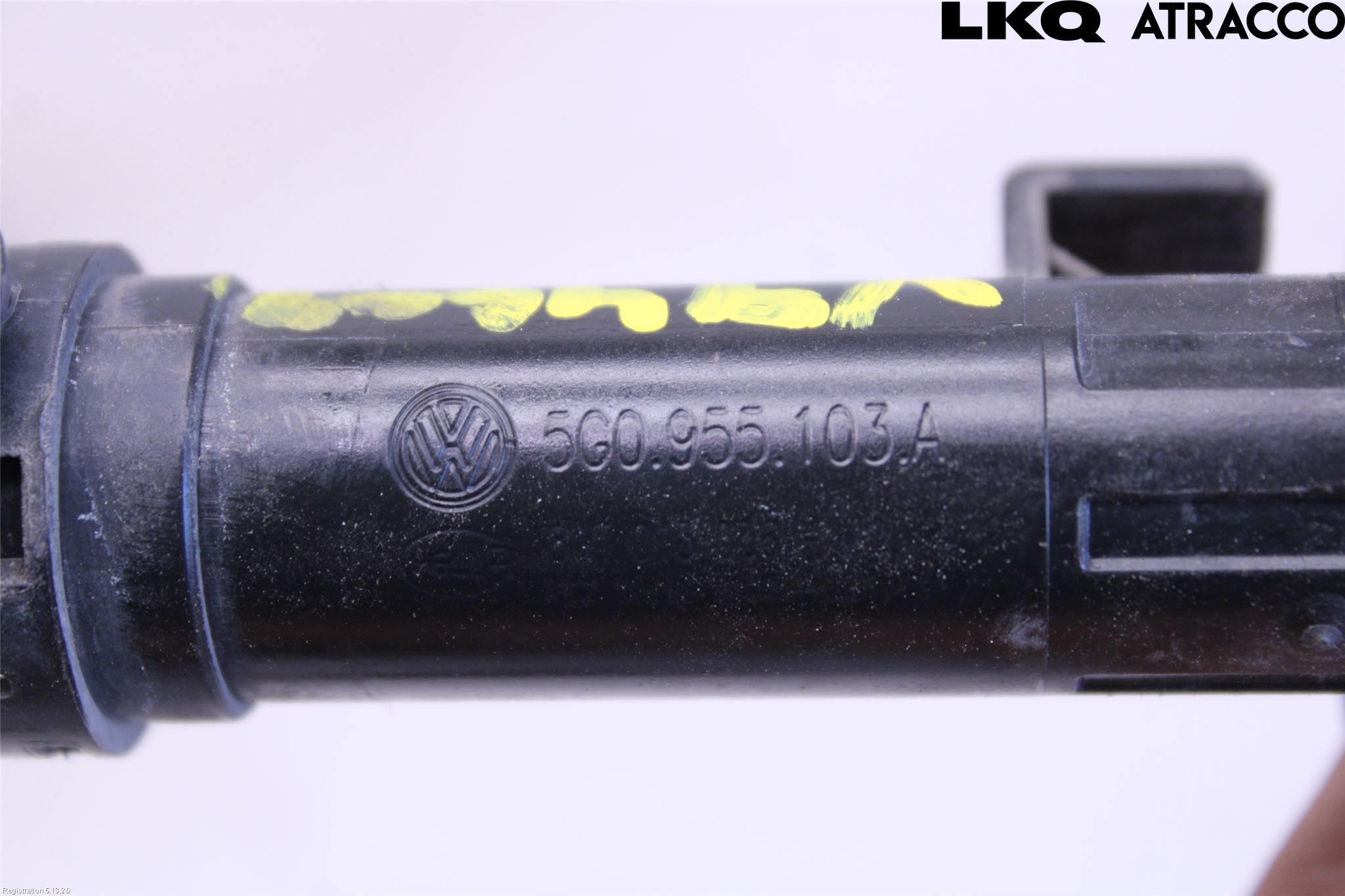 Volkswagen VW GOLF / E-GOLF VII 13-20 Spolarmunstycke Strålkastare