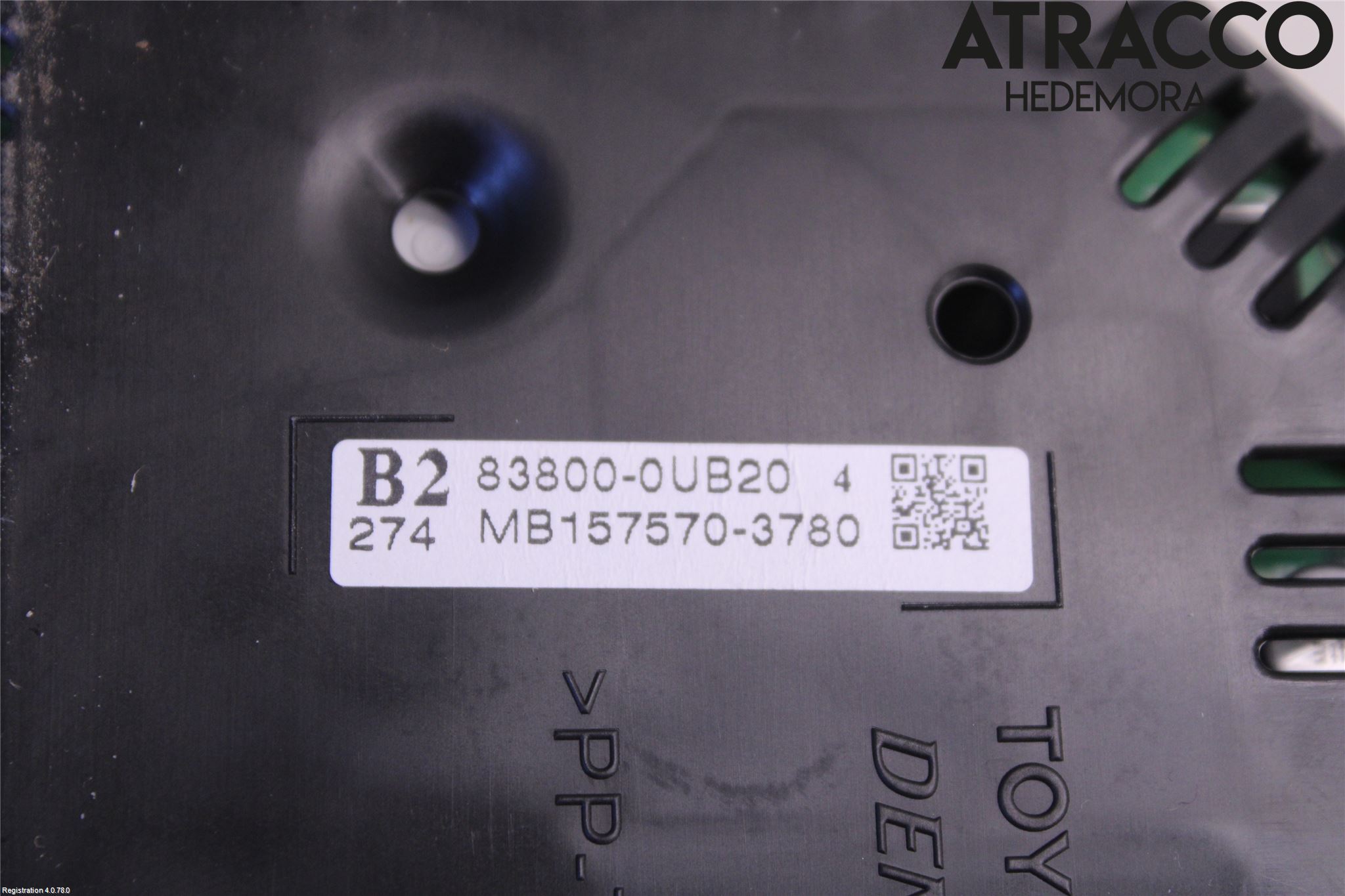 Toyota YARIS XP130 15-20 Instrument Komb
