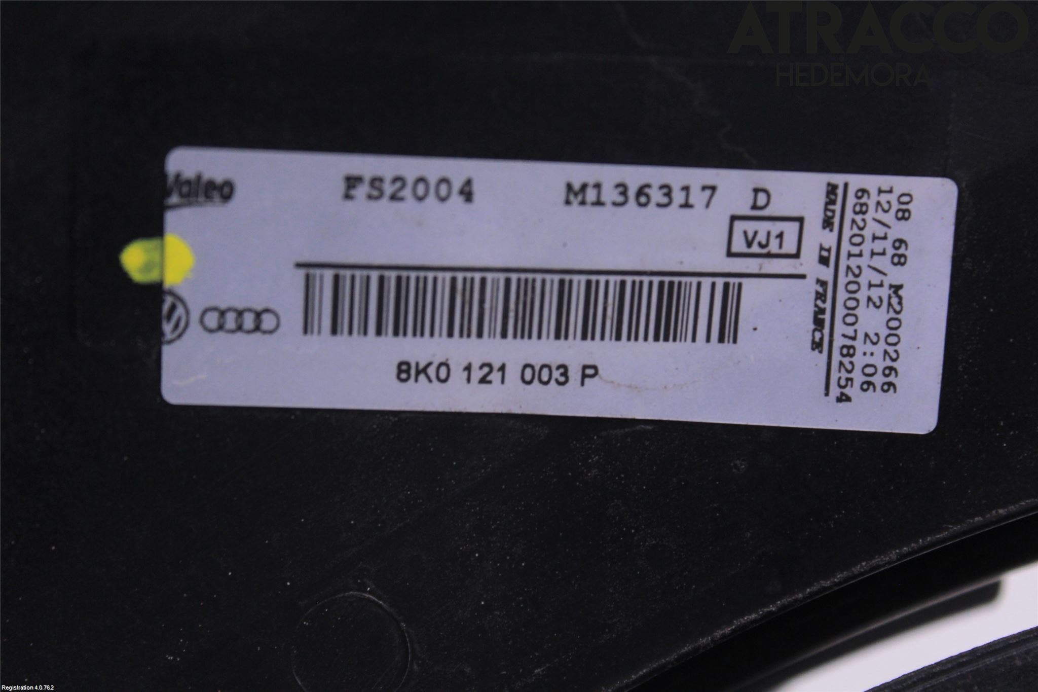 Audi A4 12-15 Kylfläkt El