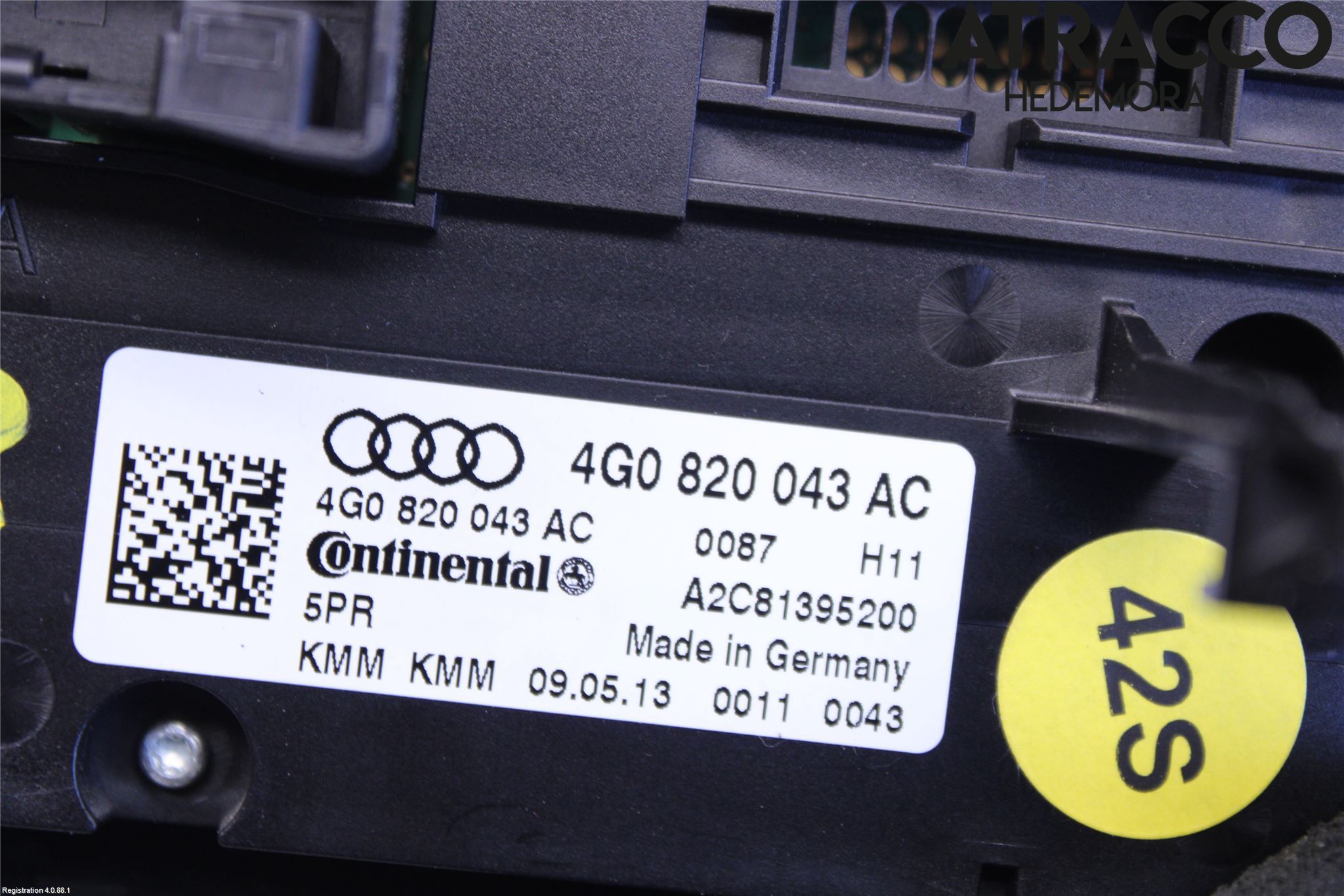 Audi A6/S6 4G 11-18 Ac Styrenhet Ac Manöveren
