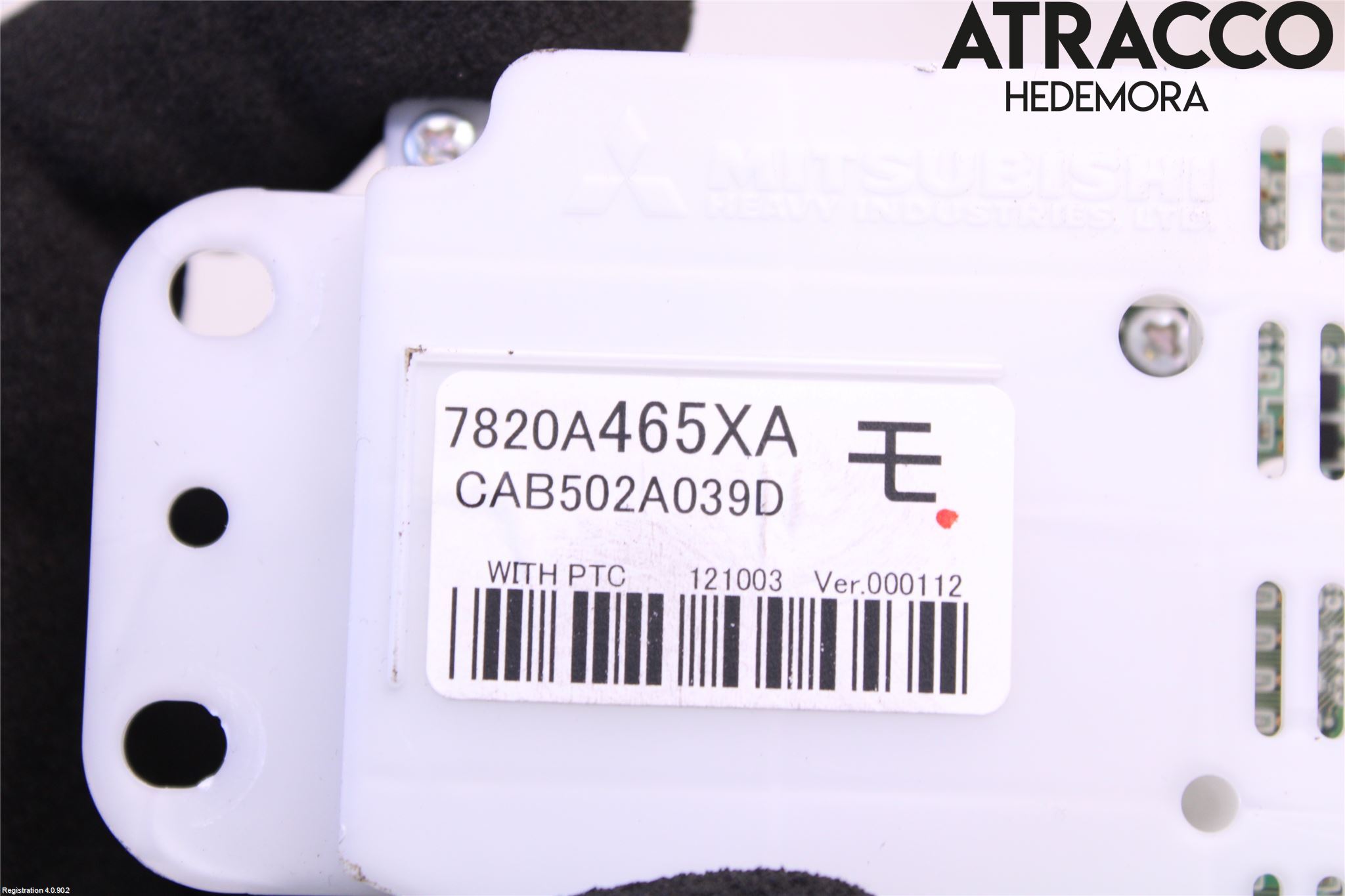 Mitsubishi OUTLANDER 13-21 Ac Styrenhet Ac Manöveren
