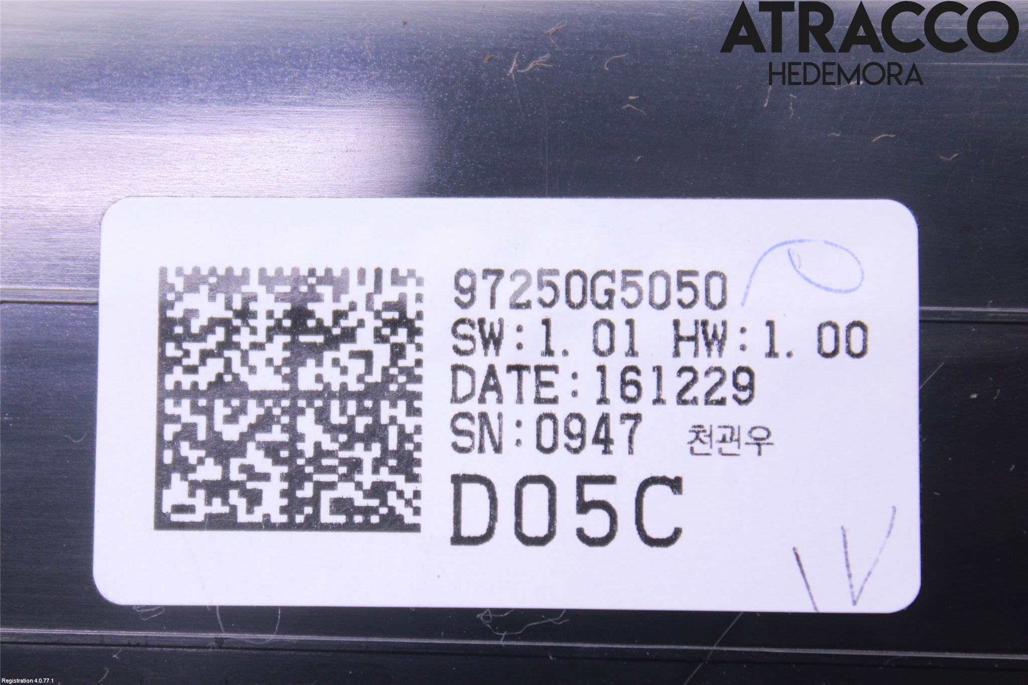 Kia NIRO (DE) 17-22 Ac Styrenhet Ac Manöveren