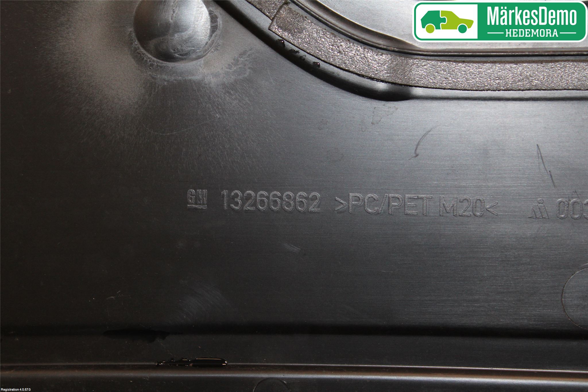 Opel INSIGNIA 09-16 Spoiler Baklucka