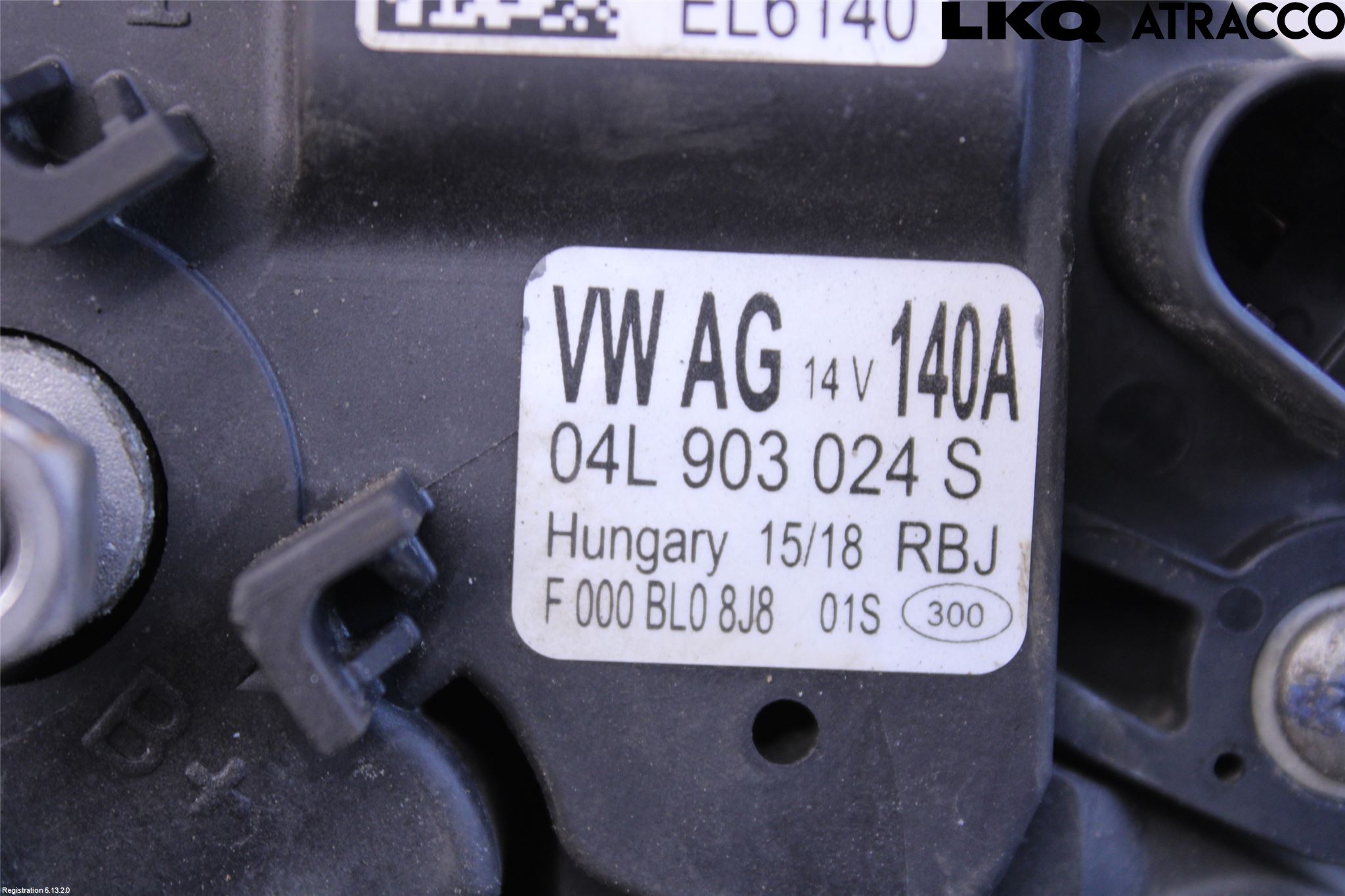 Volkswagen VW CADDY 16-20 Generator
