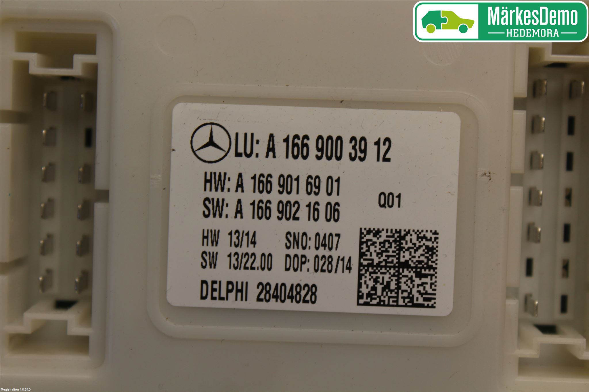 Mercedes-Benz MB GL/GLS-KLASS (X166) 12-19 Styrenhet Övrigt