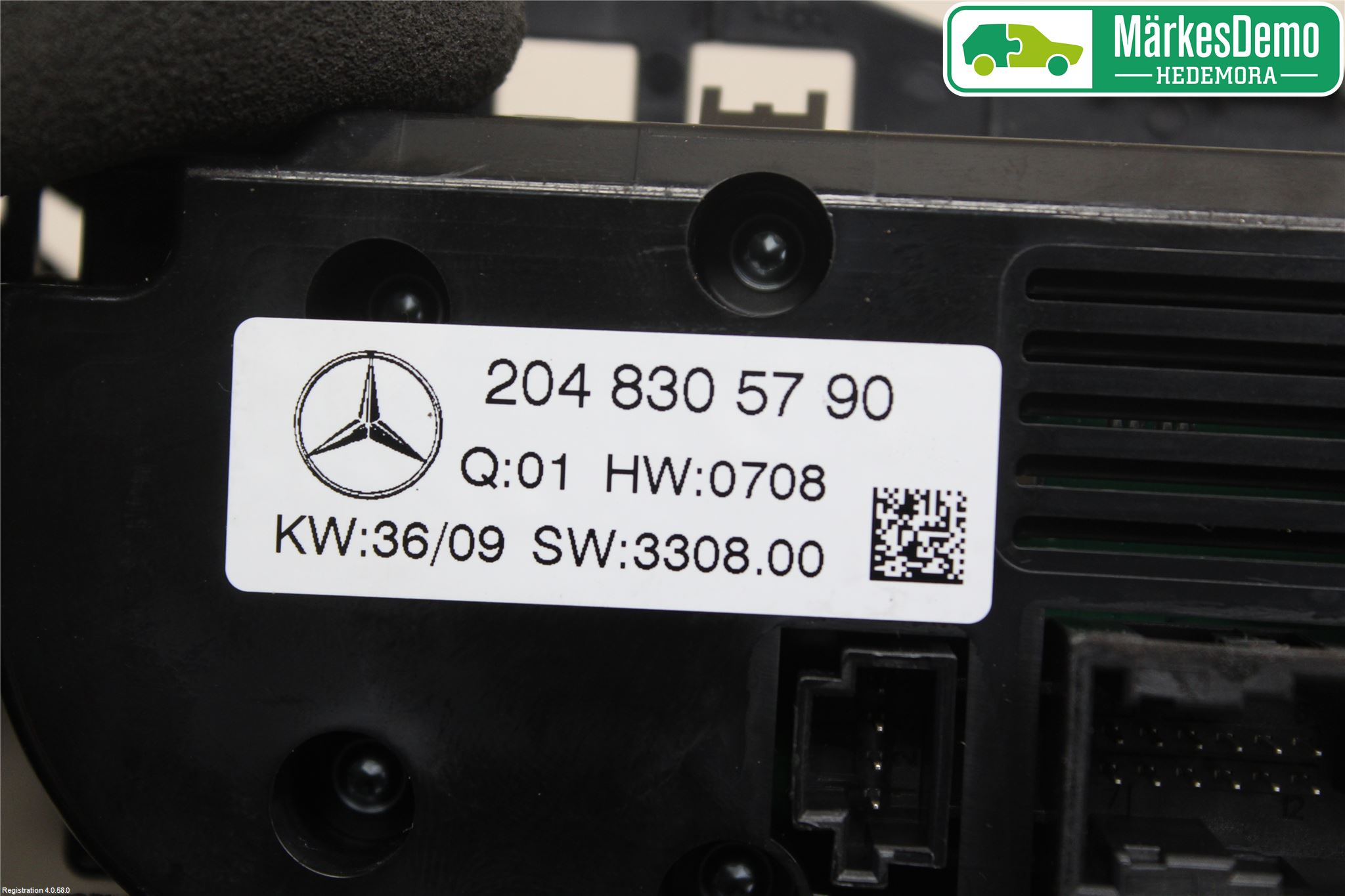 Mercedes-Benz MB C-KLASS (W204) 07-15 Ac Styrenhet Ac Manöveren