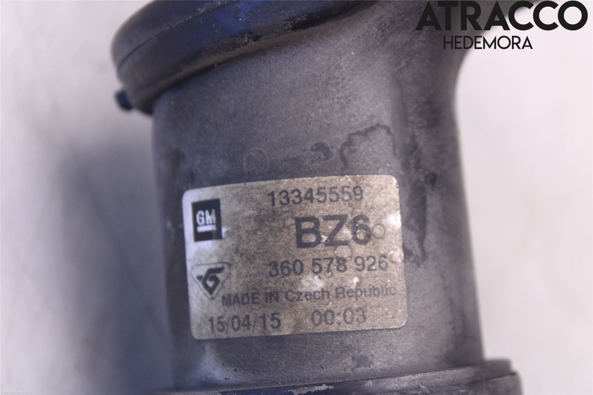 Opel CASCADA 13-19 Laddluft-Intercoolerrör