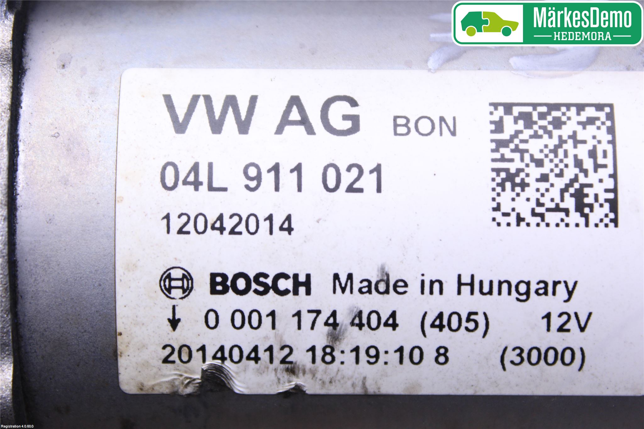 Audi A6/S6 4G 11-18 Startmotor Diesel