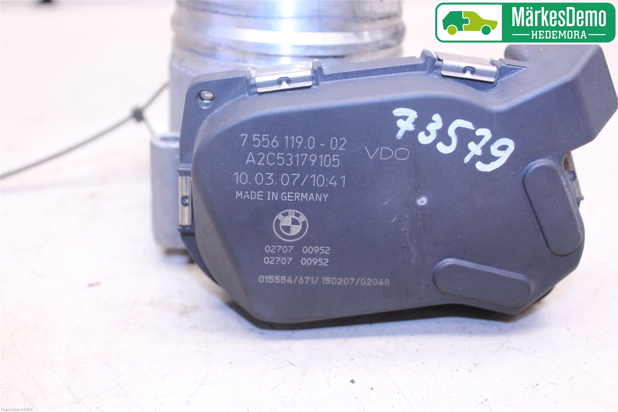 BMW 3 E92/93 Coupé/Cab 05-14 Injspjällhus