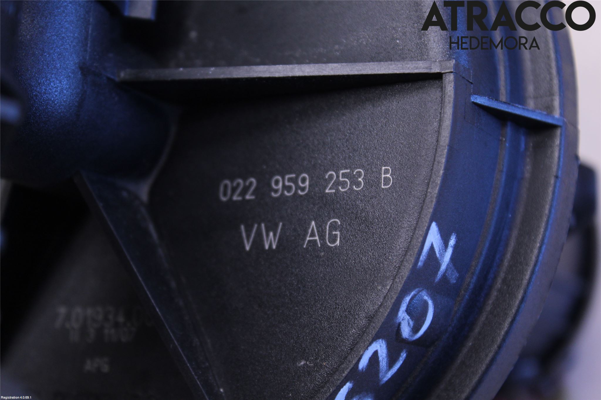 Audi TT/TTS 07-14 Luftpump-Avgasrening