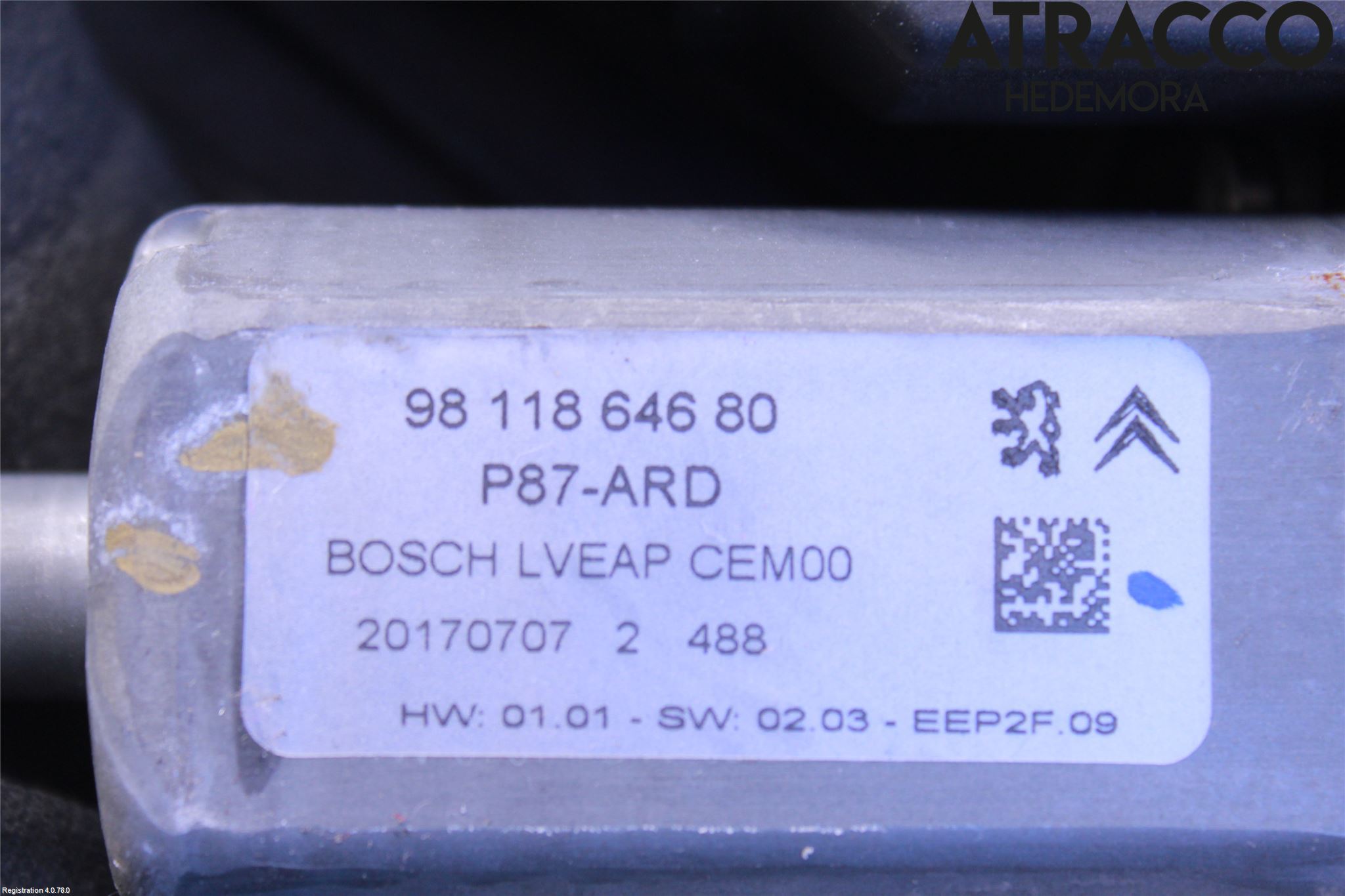 Peugeot 5008 17-24 Fönsterhiss El Kompl