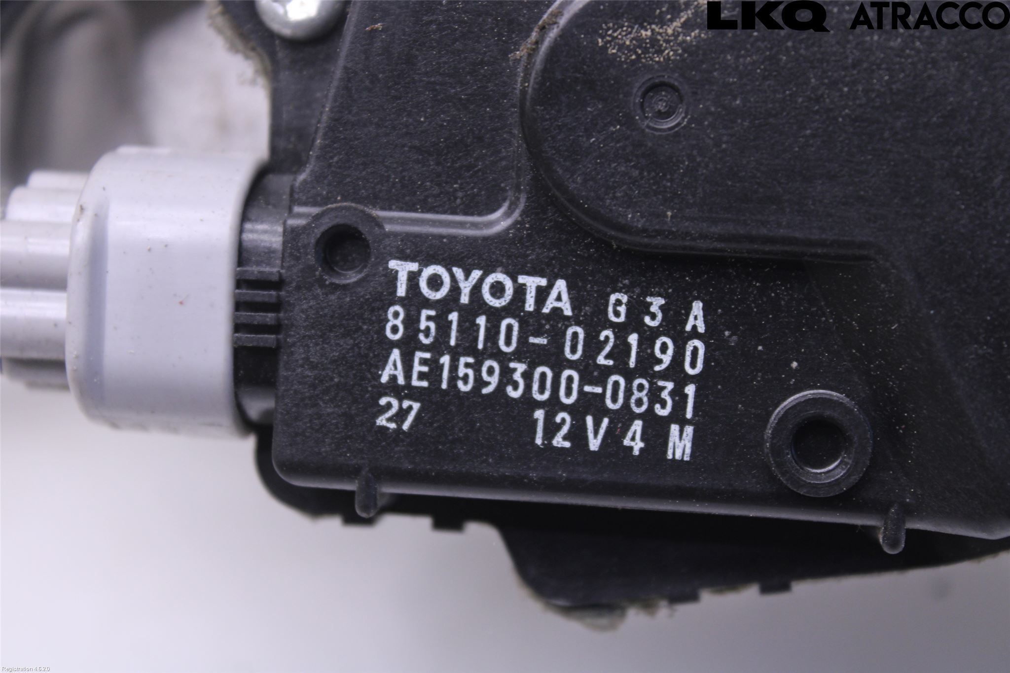 Toyota AURIS 10-12 Torkarmotor Vindruta