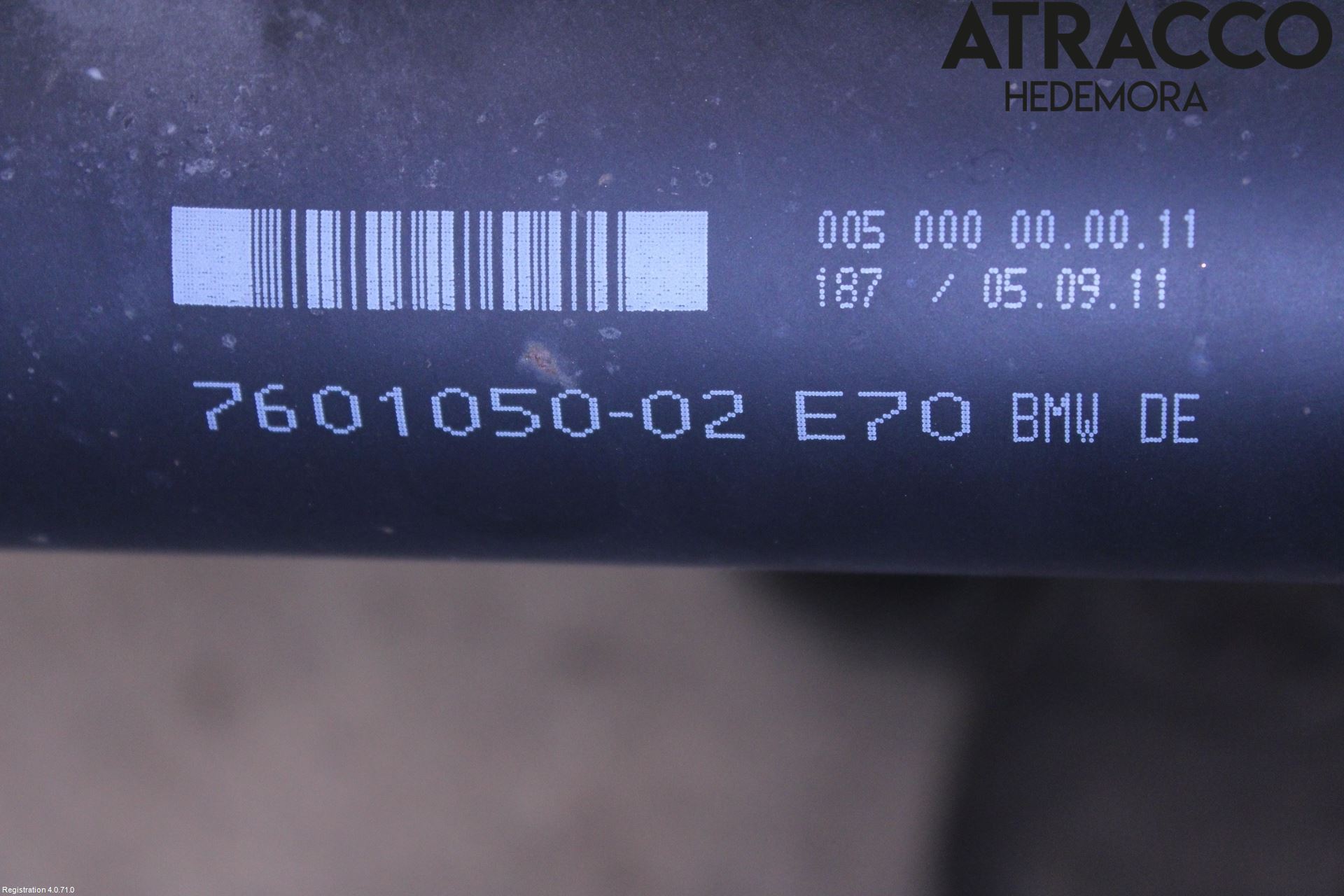 BMW X6 E71/E72   08-14 Mellanaxel Komp