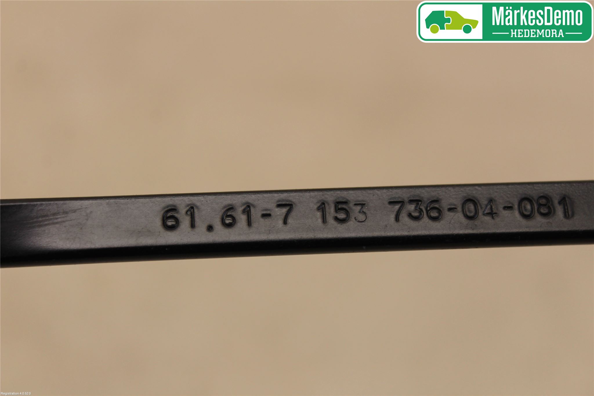 BMW X5 E70 07-13 Torkararm Armar Vindruta