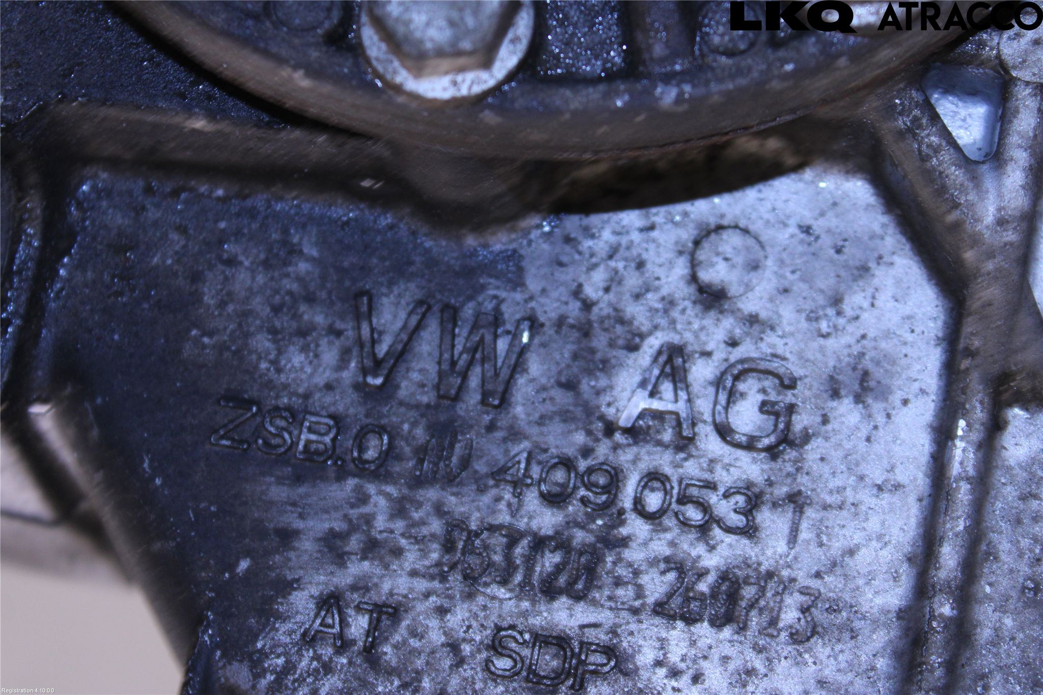 Volkswagen VW GOLF VI 09-13 Växel Fördelningslåda