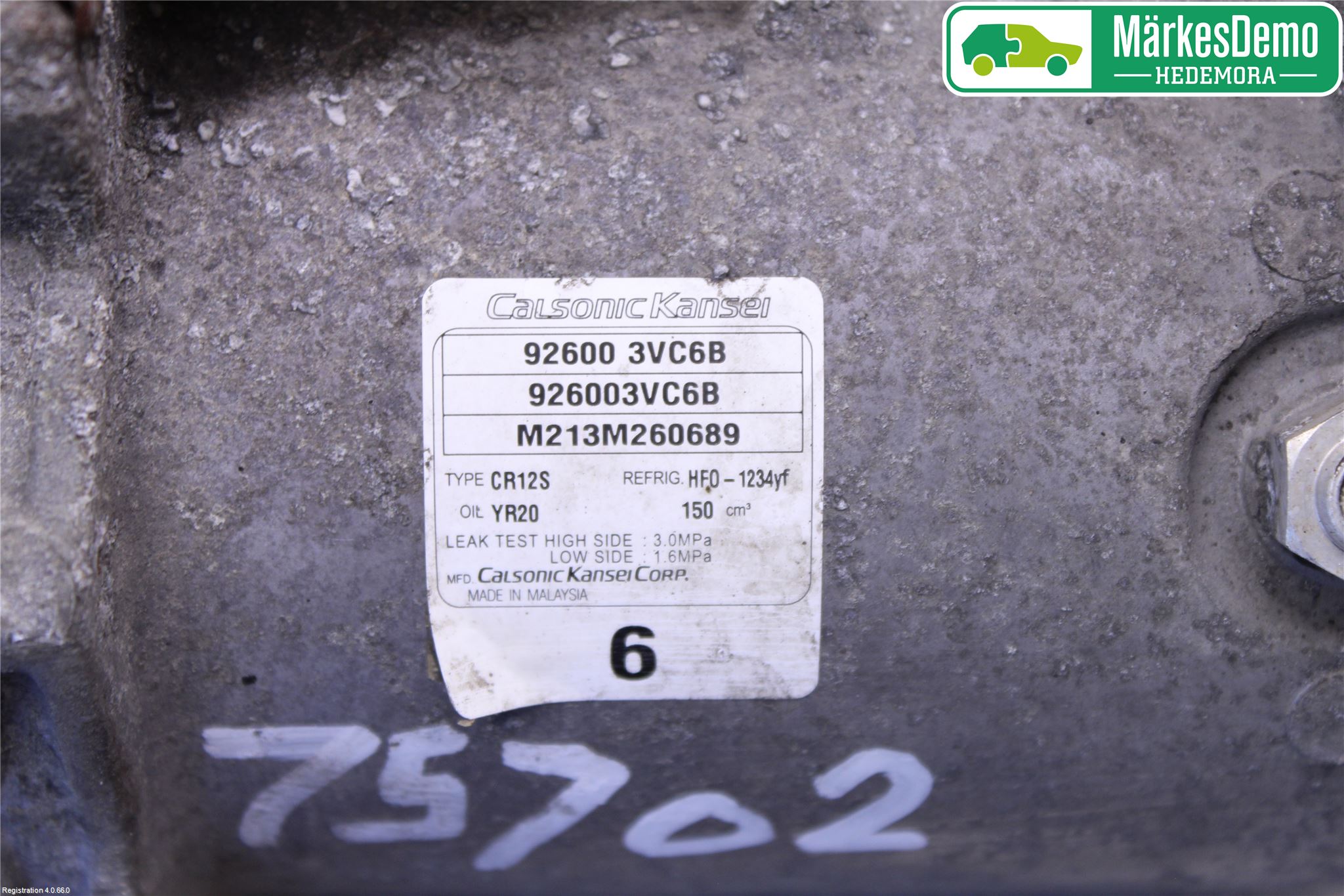 Nissan PULSAR Ac Kompressor