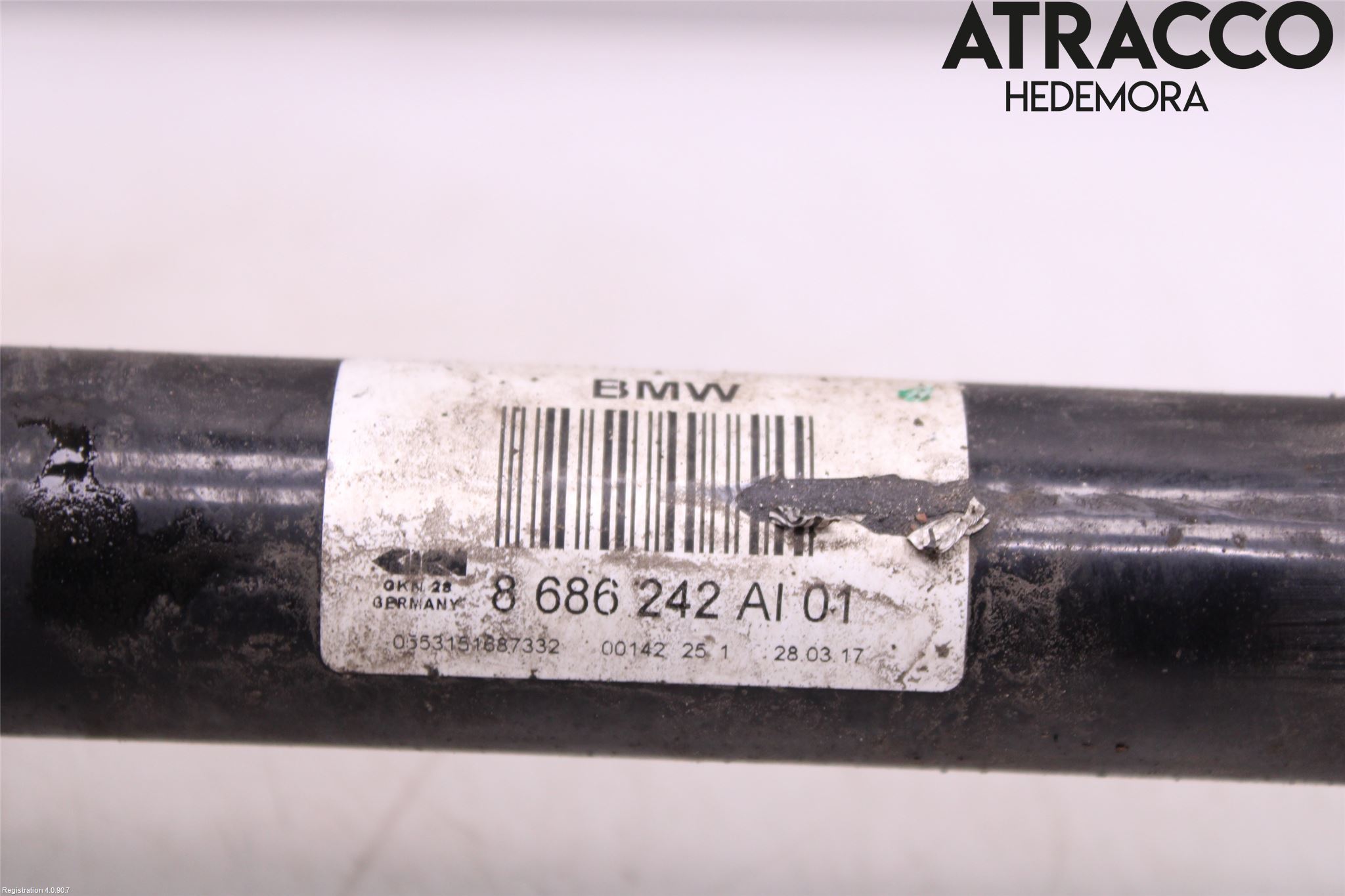 BMW 5 G30/G31/F90 17-23 Drivaxel Bak Höger