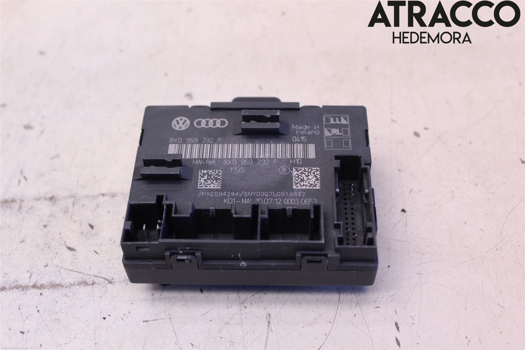 Audi A1/S1 11-18 Styrenhet Dörr