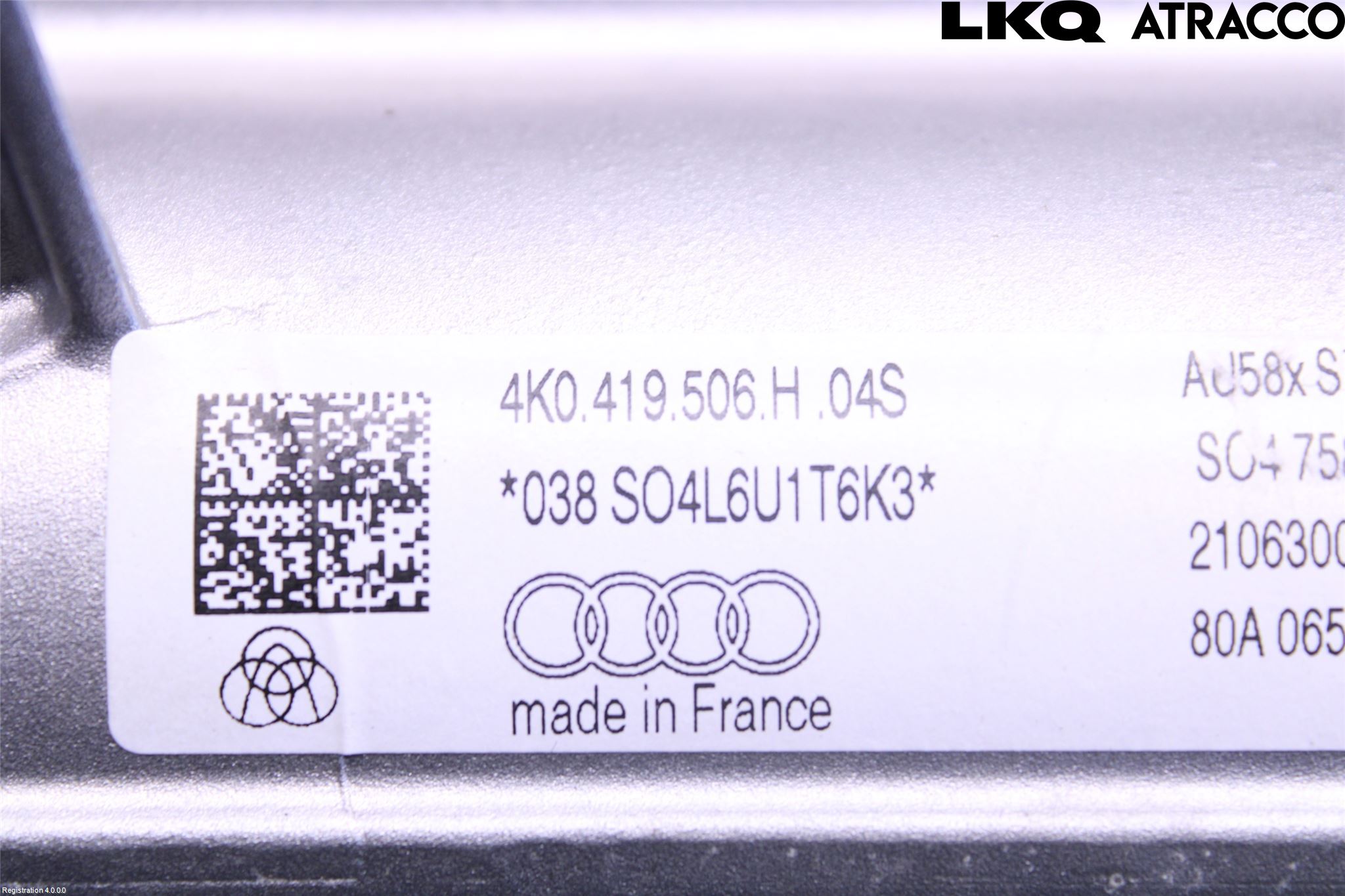 Audi A6 F2/C8 19- Rattaxelagg Justerbart