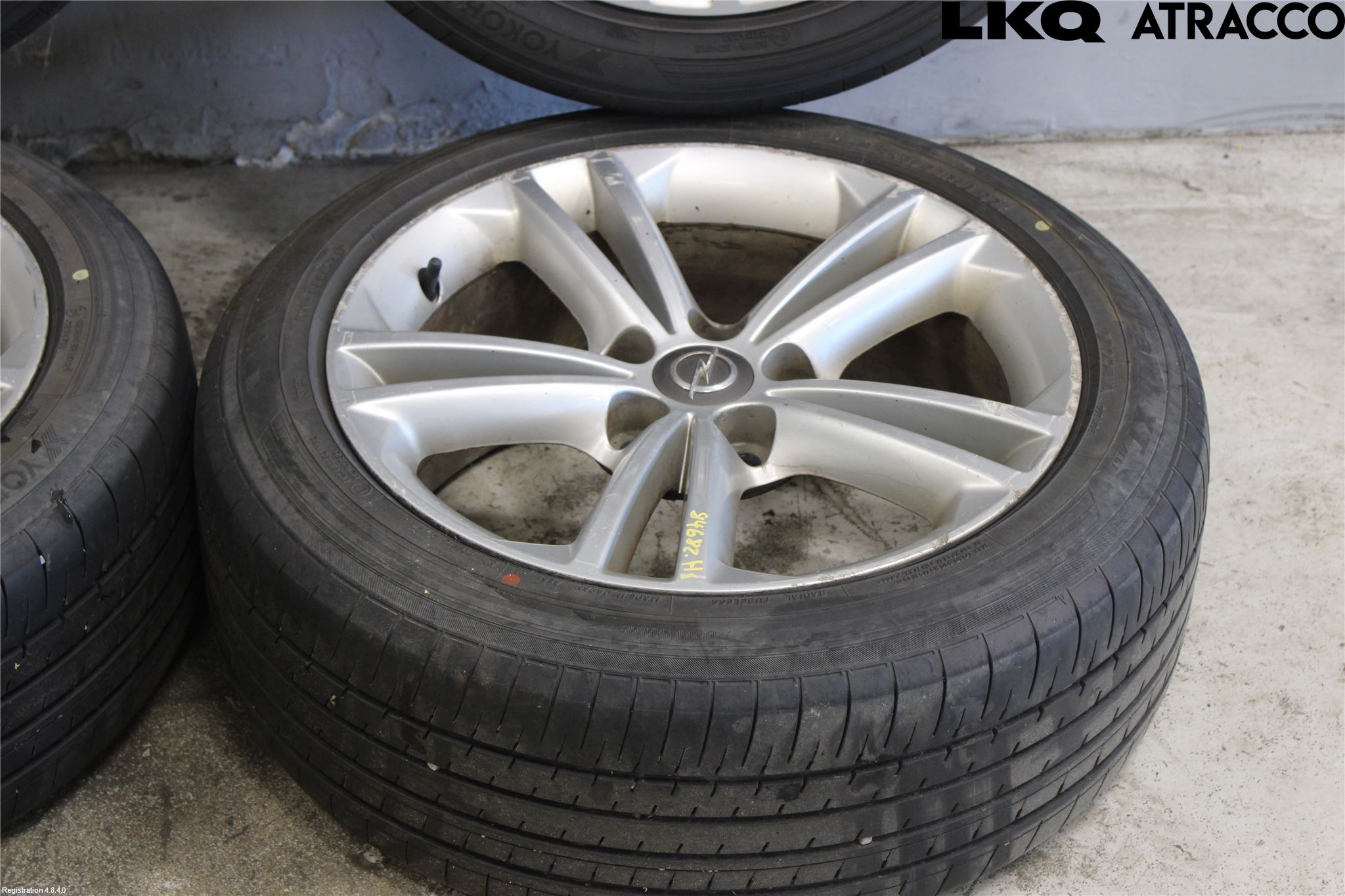 Opel INSIGNIA 09-16 Sommardäck Alumfälg 4St