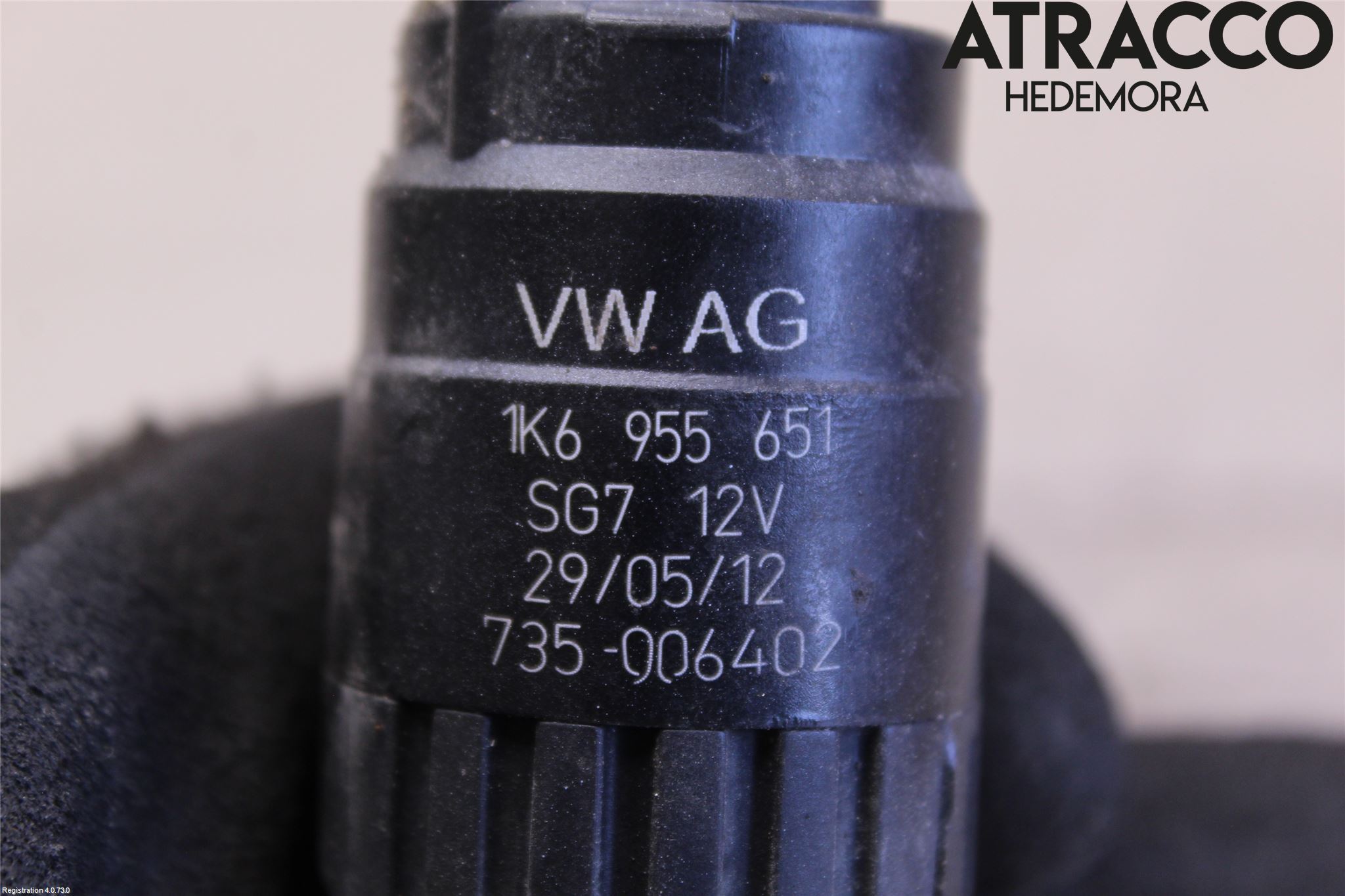 Audi A1/S1 11-18 Spolarpump Vindruta