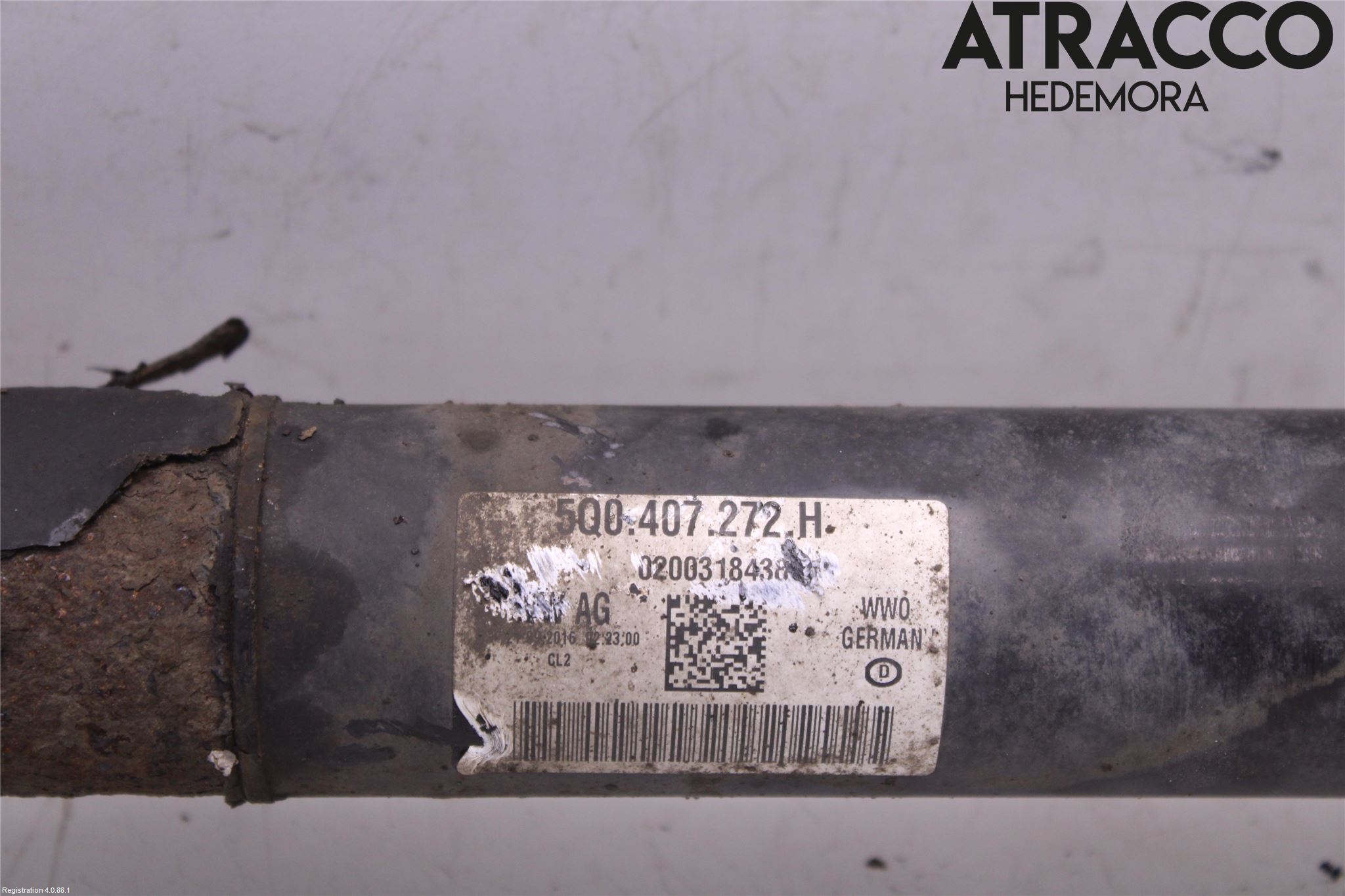Volkswagen VW GOLF / E-GOLF VII 13-20 Drivaxel Fram Höger