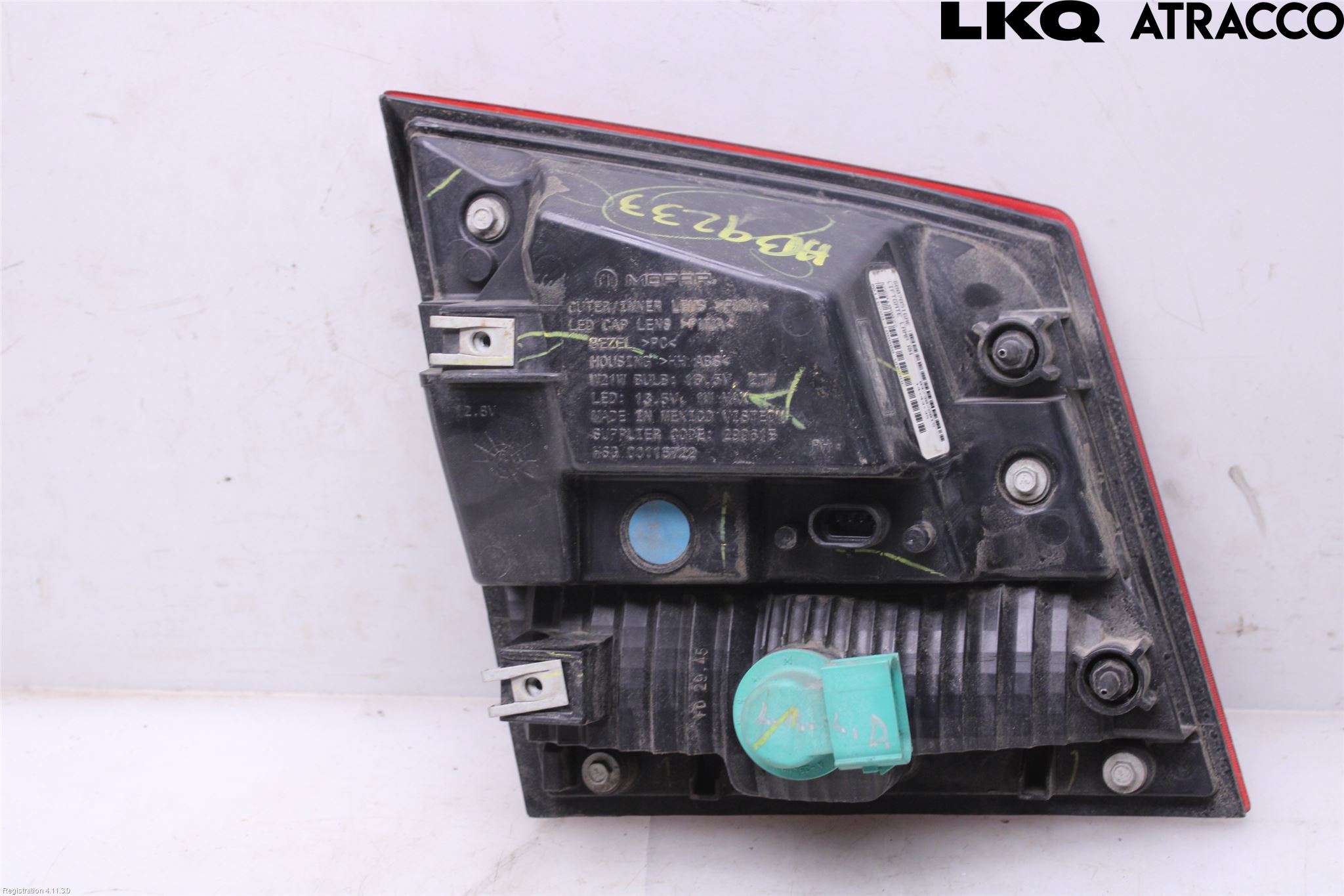 Fiat FREEMONT Bakljus Lucka Hö