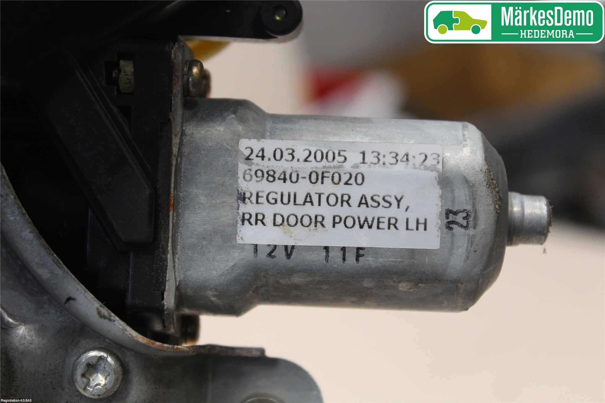 Toyota COROLLA VERSO 04-07 Fönsterhiss El Kompl