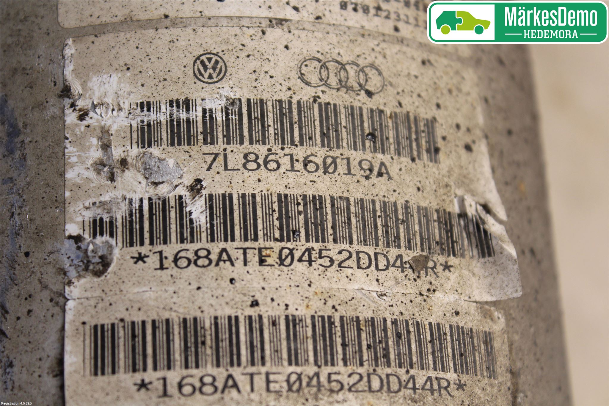 Audi Q7/SQ7 Nivå-Luftfjädring Bälg