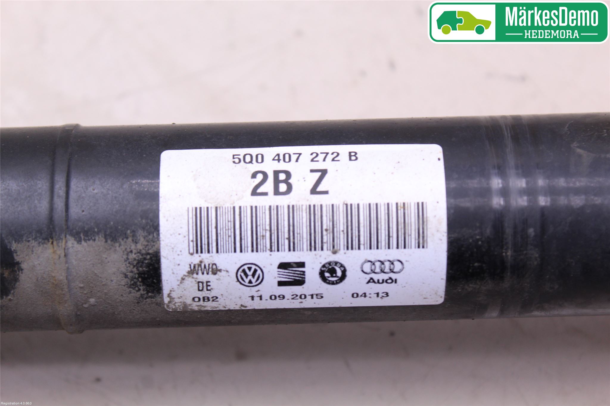 Volkswagen VW GOLF / E-GOLF VII 13-20 Drivaxel Fram Höger