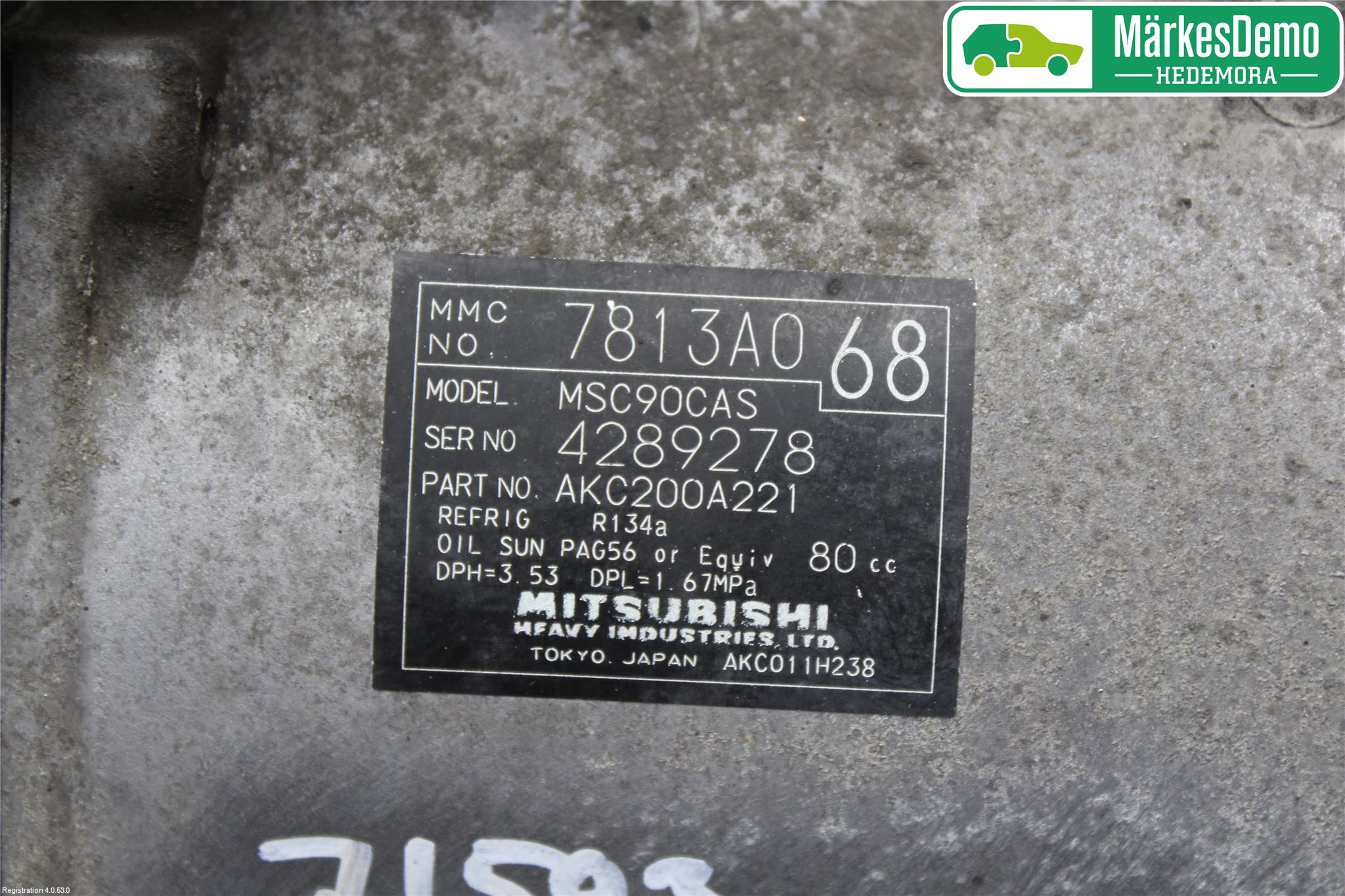 Mitsubishi LANCER 07-14 Ac Kompressor