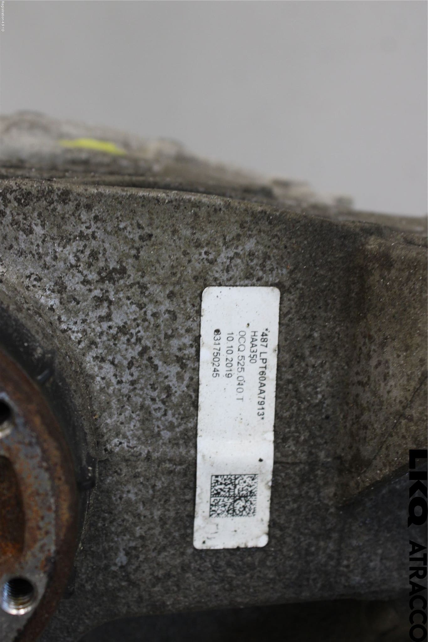 Volkswagen VW PASSAT 15-19 Bakväxel-Diff