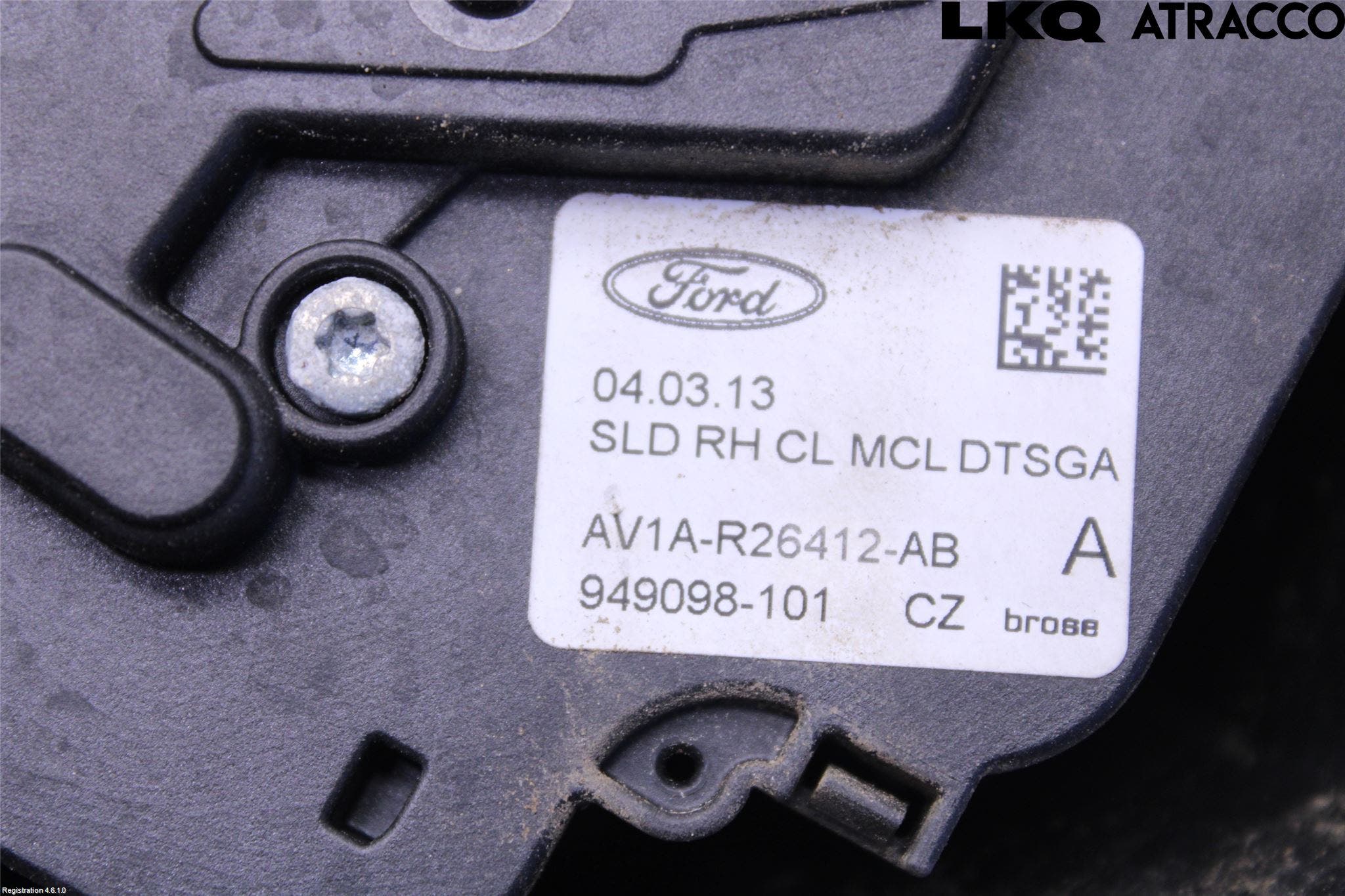 Ford B-MAX 12-17 Låskista-Dörrlås